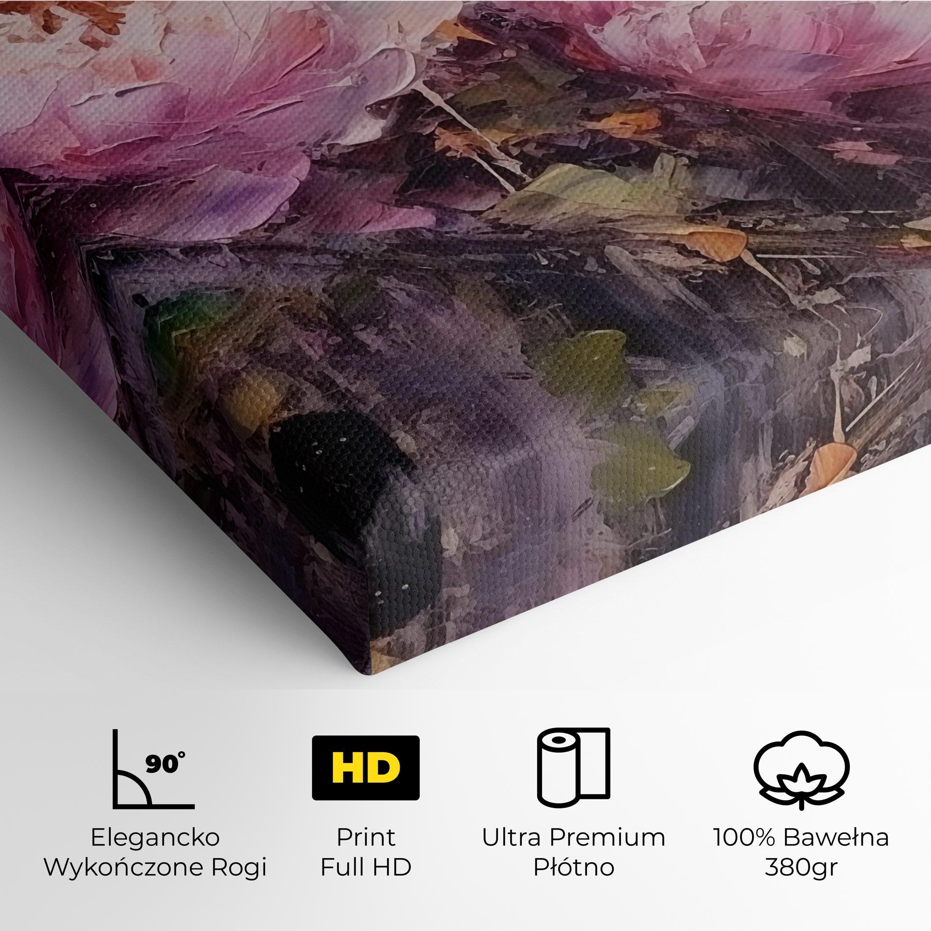 Obraz na Płótnie Peony Art mockup 4