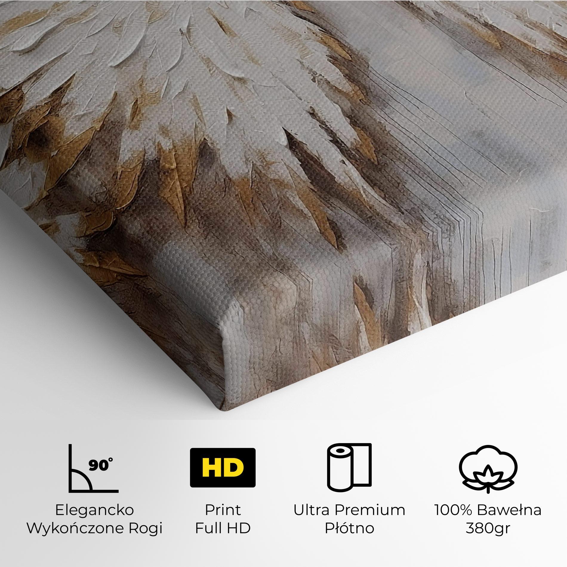 Obraz na Płótnie White Angel Wings mockup 4