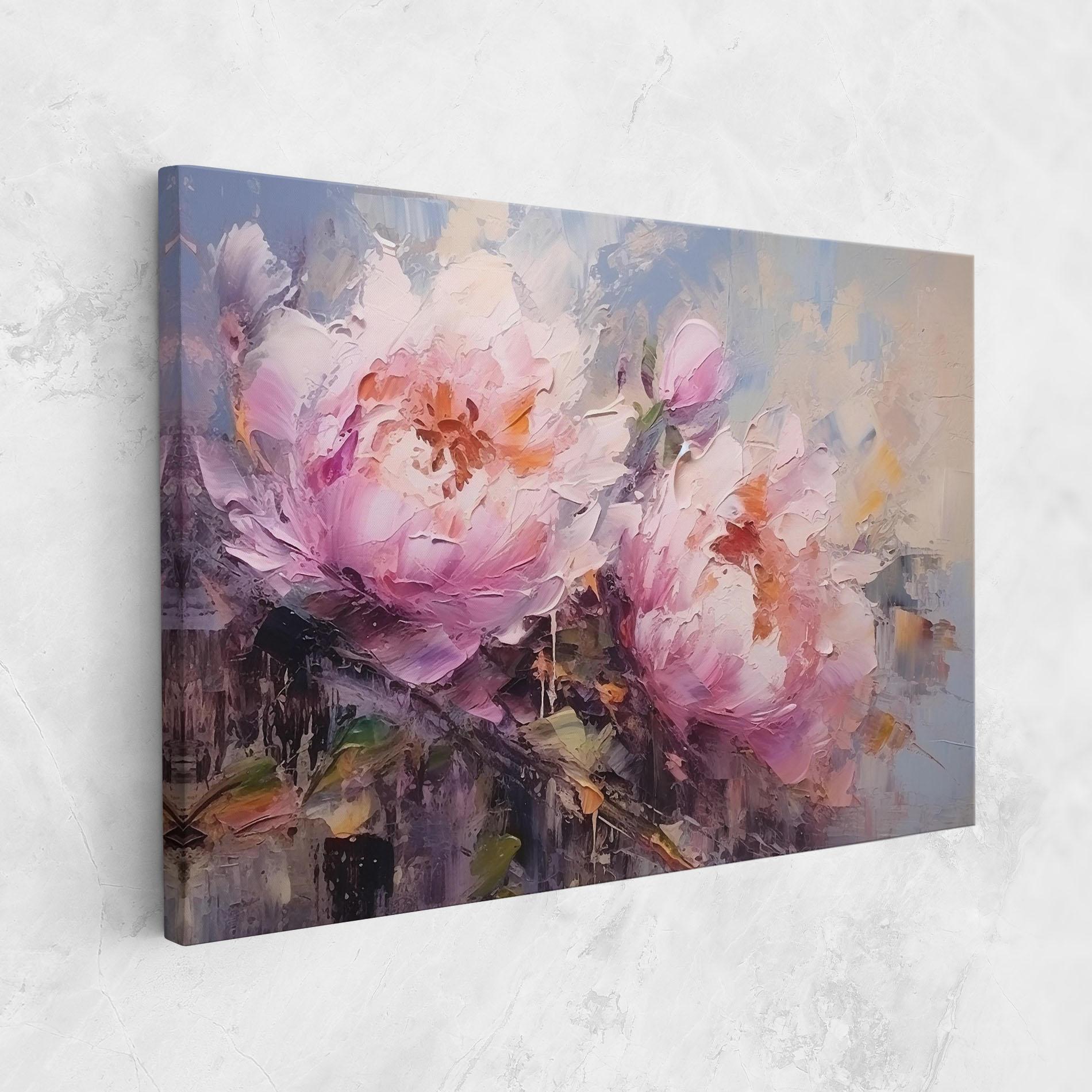Obraz na Płótnie Peony Art mockup 1