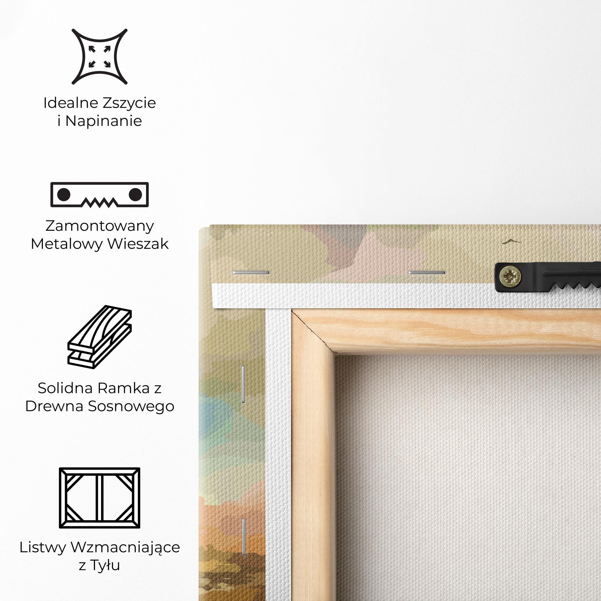 Obraz na Płótnie Nature Painting mockup 5