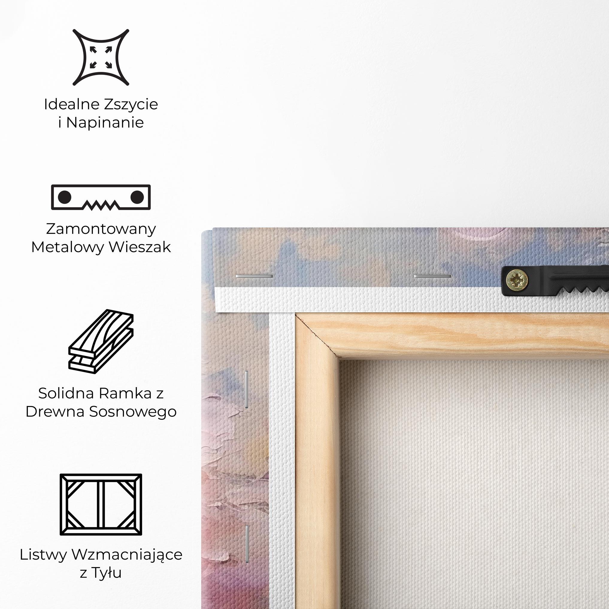 Obraz na Płótnie Peony Art mockup 5