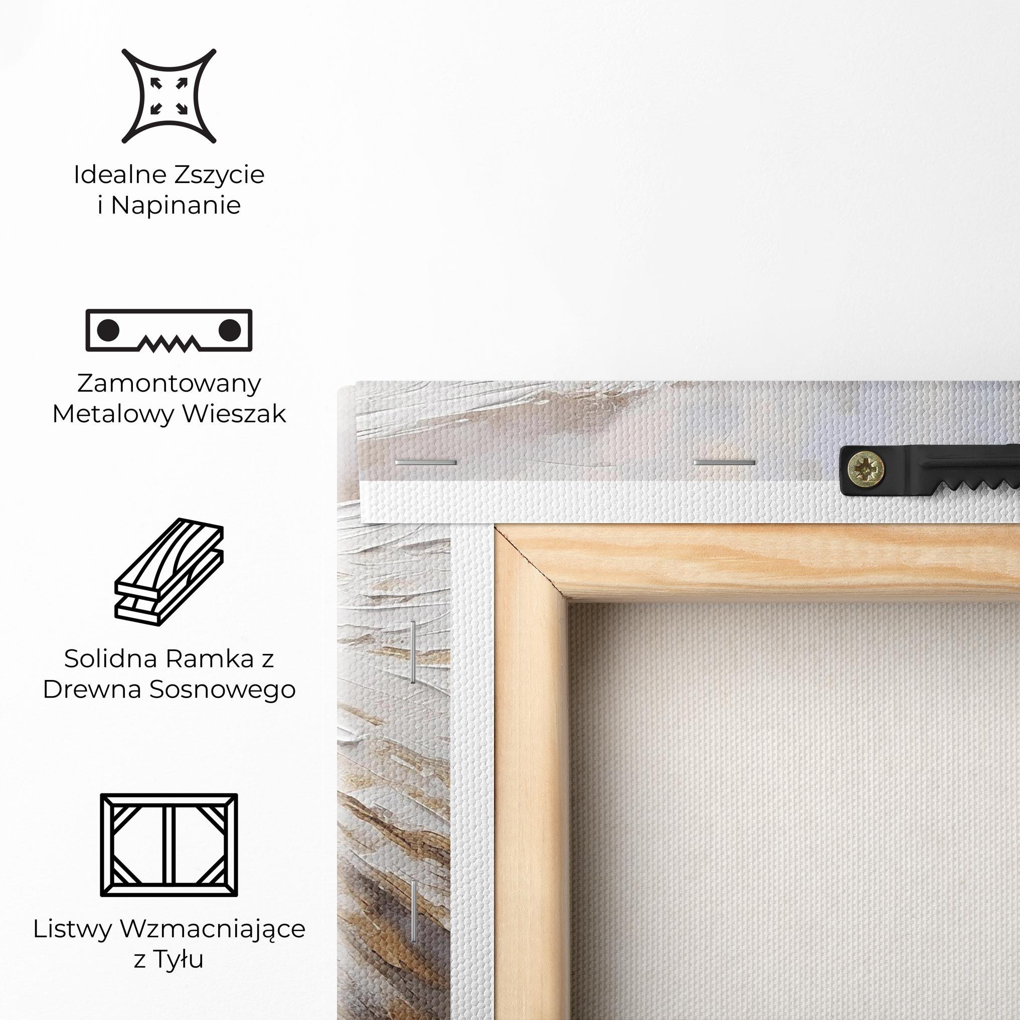 Obraz na Płótnie White Angel Wings mockup 5