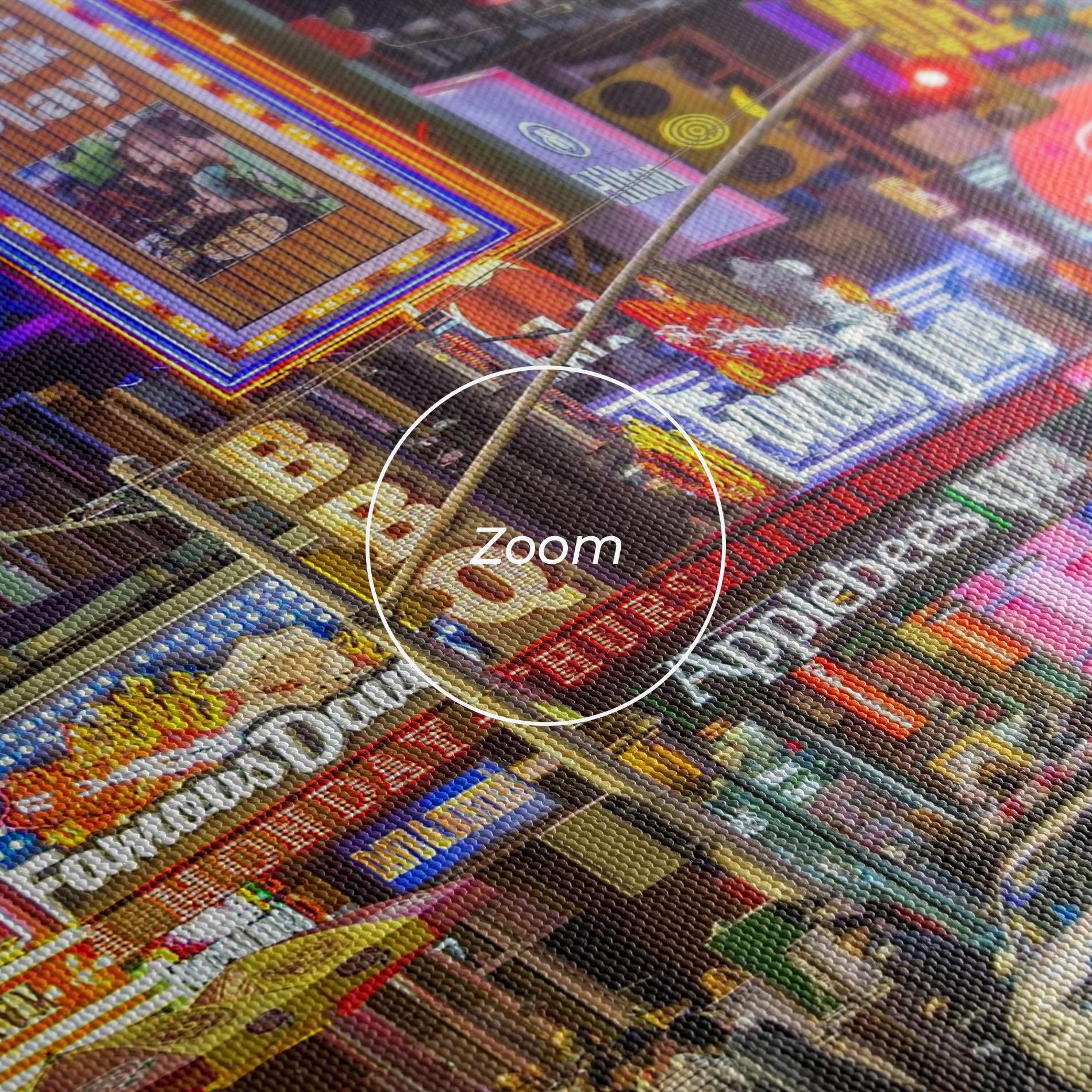 Obraz na Płótnie New York Lights mockup 3