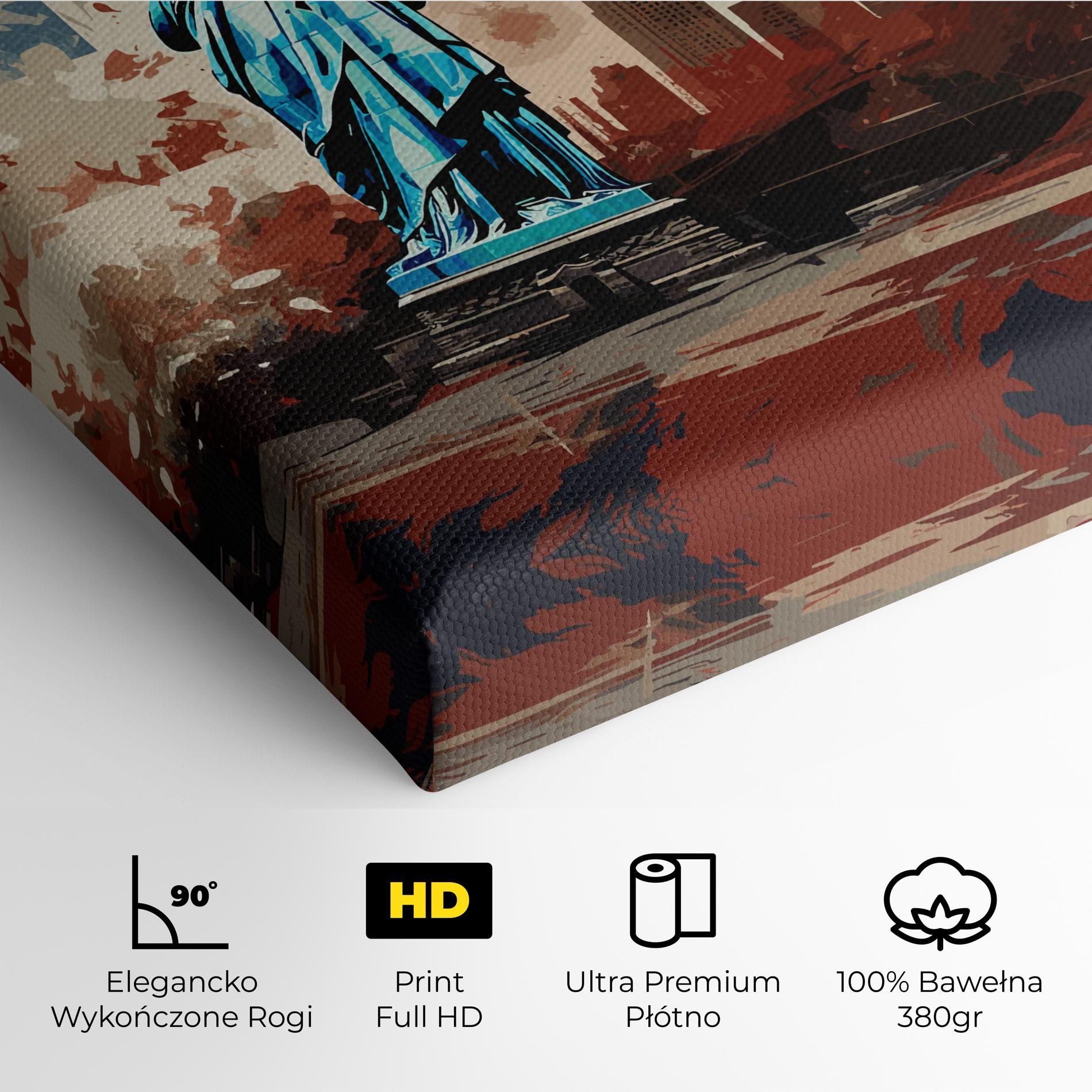 Obraz na Płótnie Patriotism Cultural Art mockup 4