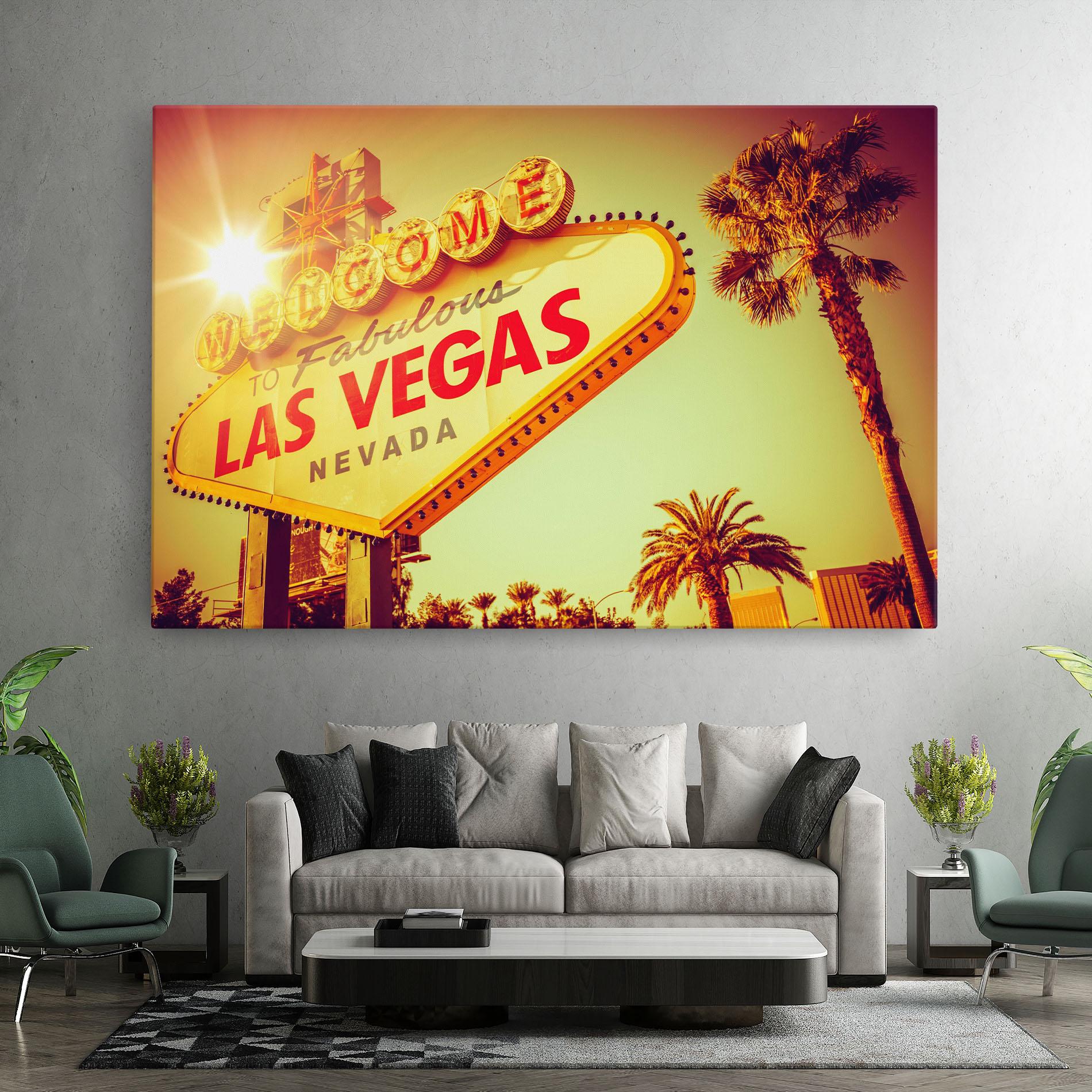 Obraz na Płótnie Las Vegas Nevada mockup 7