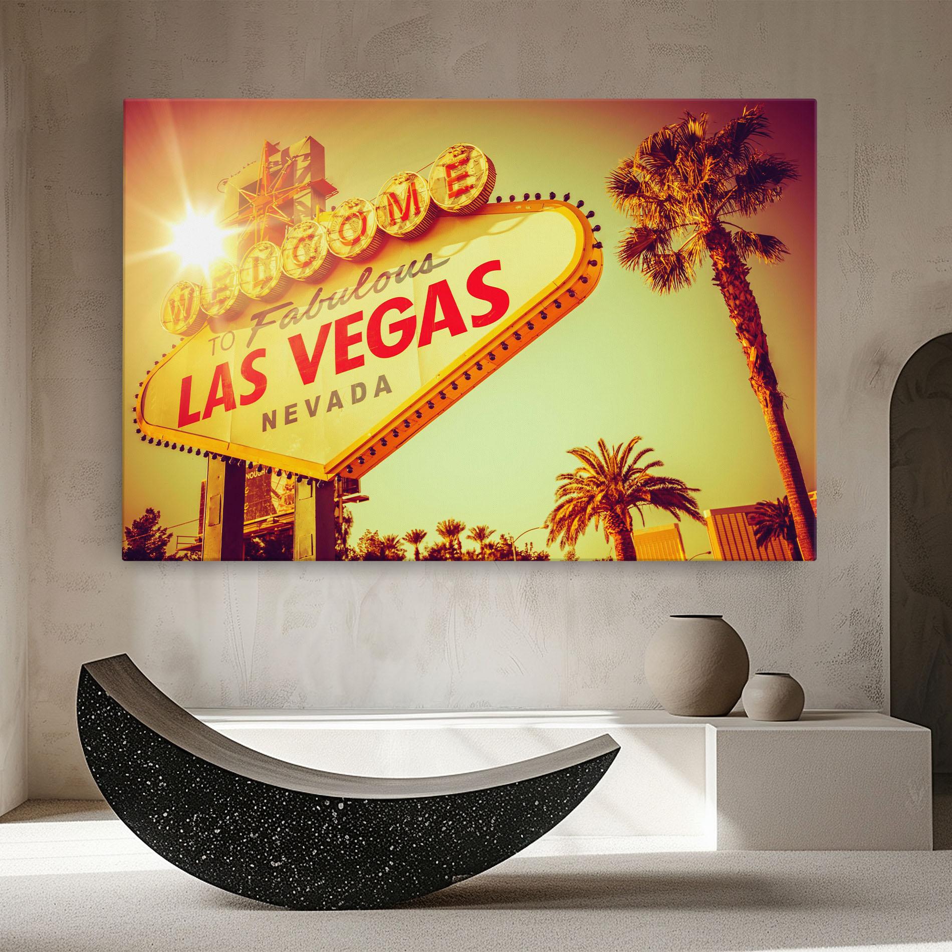 Obraz na Płótnie Las Vegas Nevada mockup 8