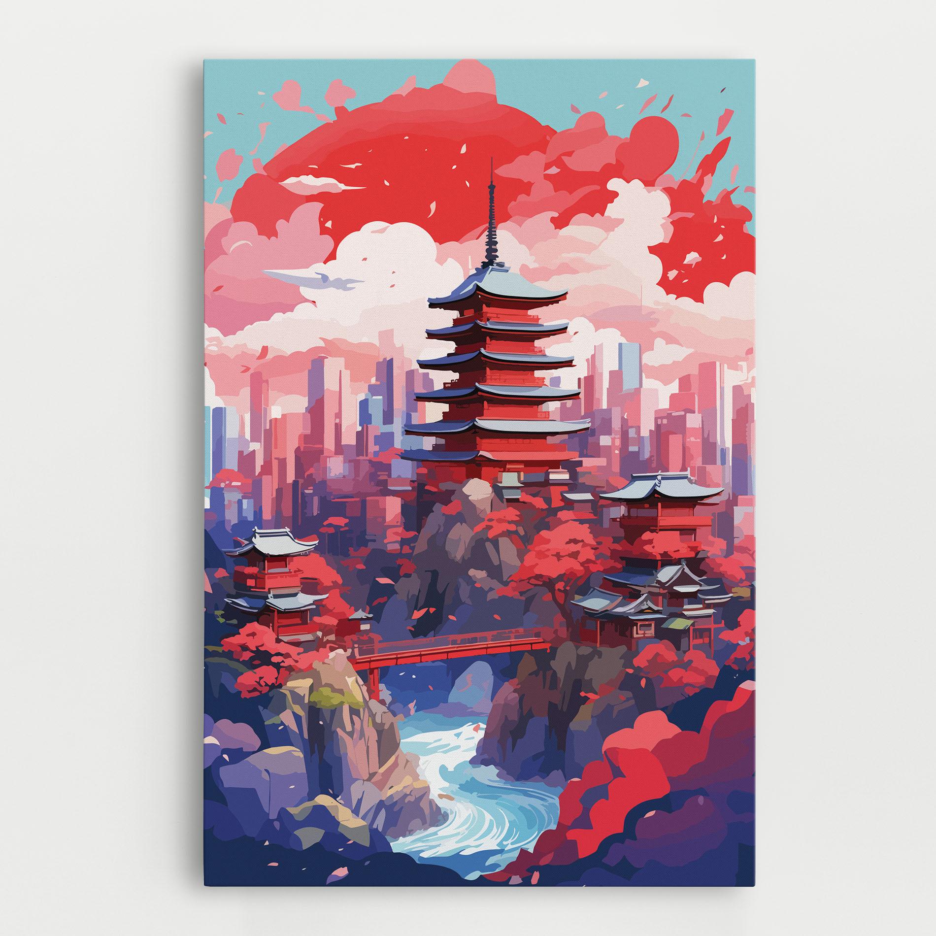 Obraz na Płótnie City Style Art mockup 0