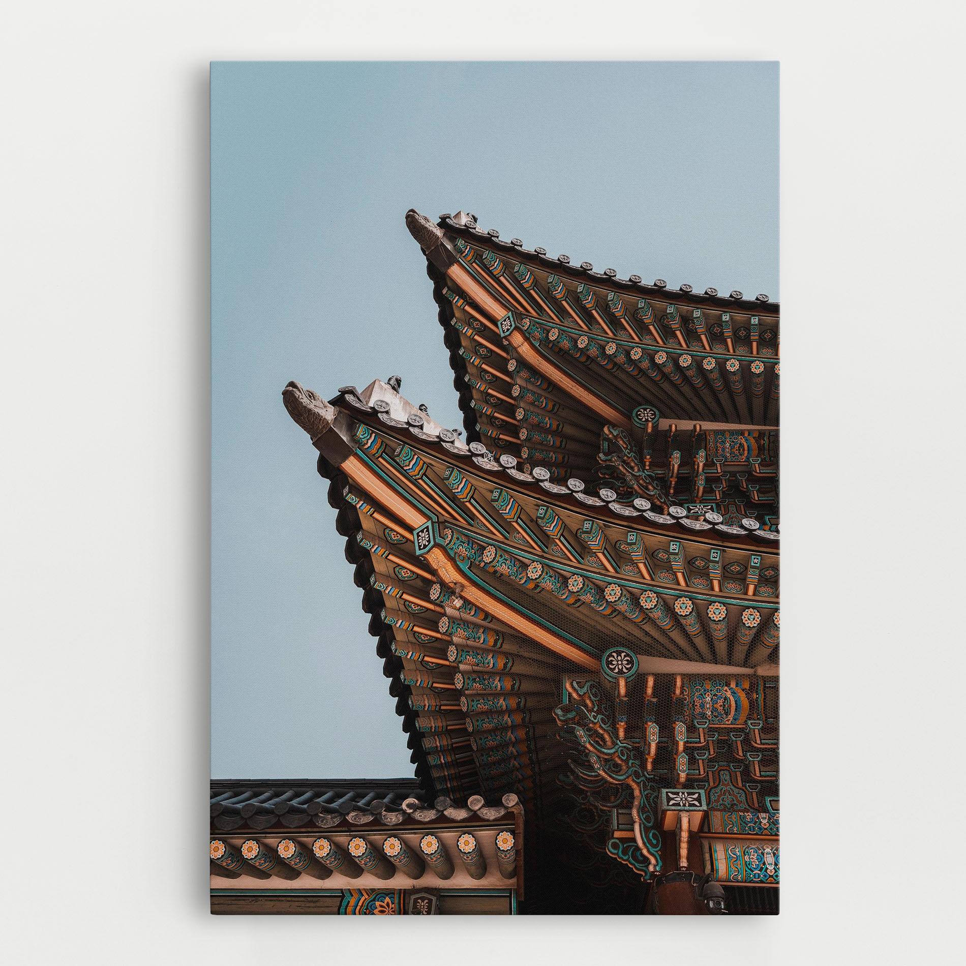 Obraz na Płótnie Gyeongbokgung mockup 0