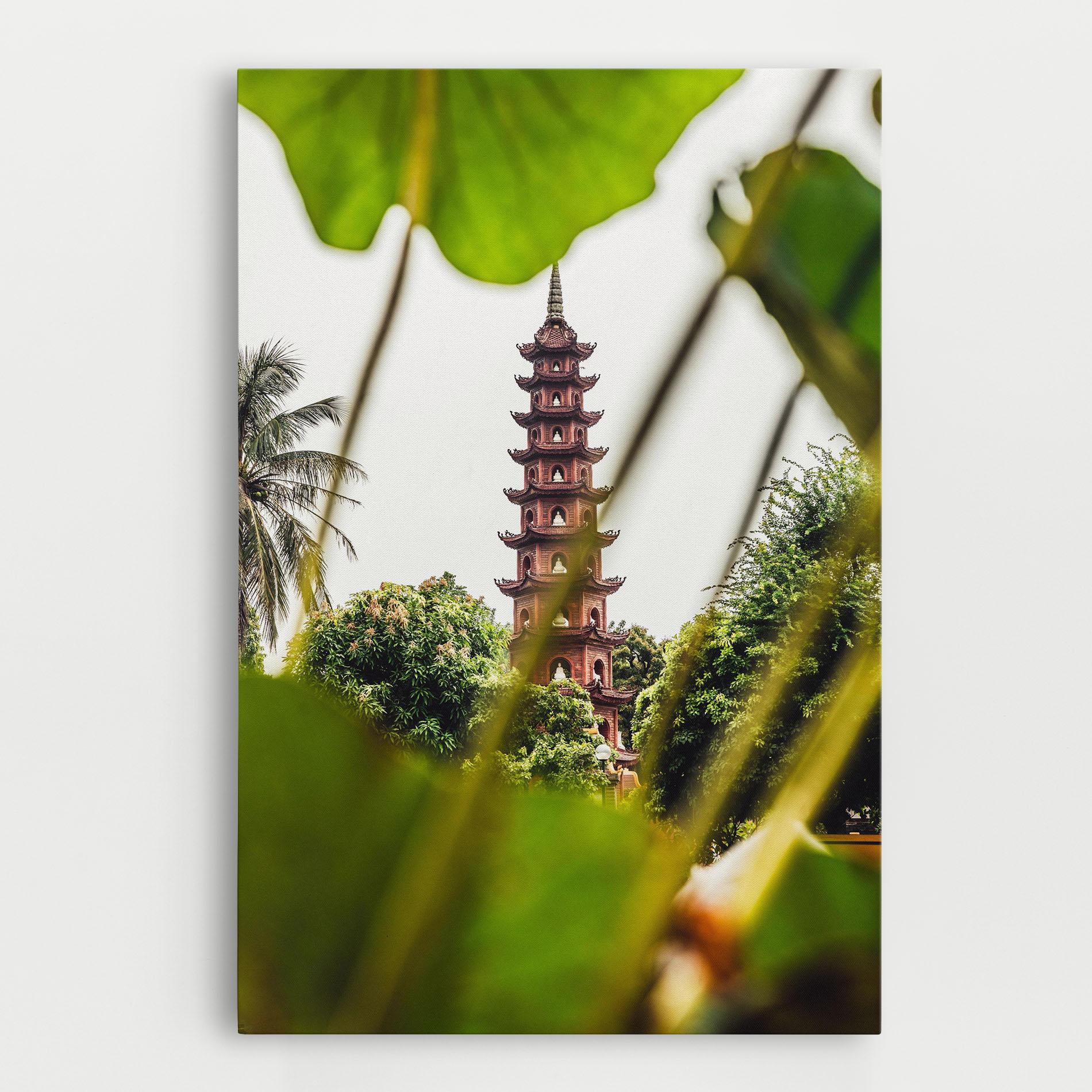 Obraz na Płótnie Tran Quoc Pagoda mockup 0