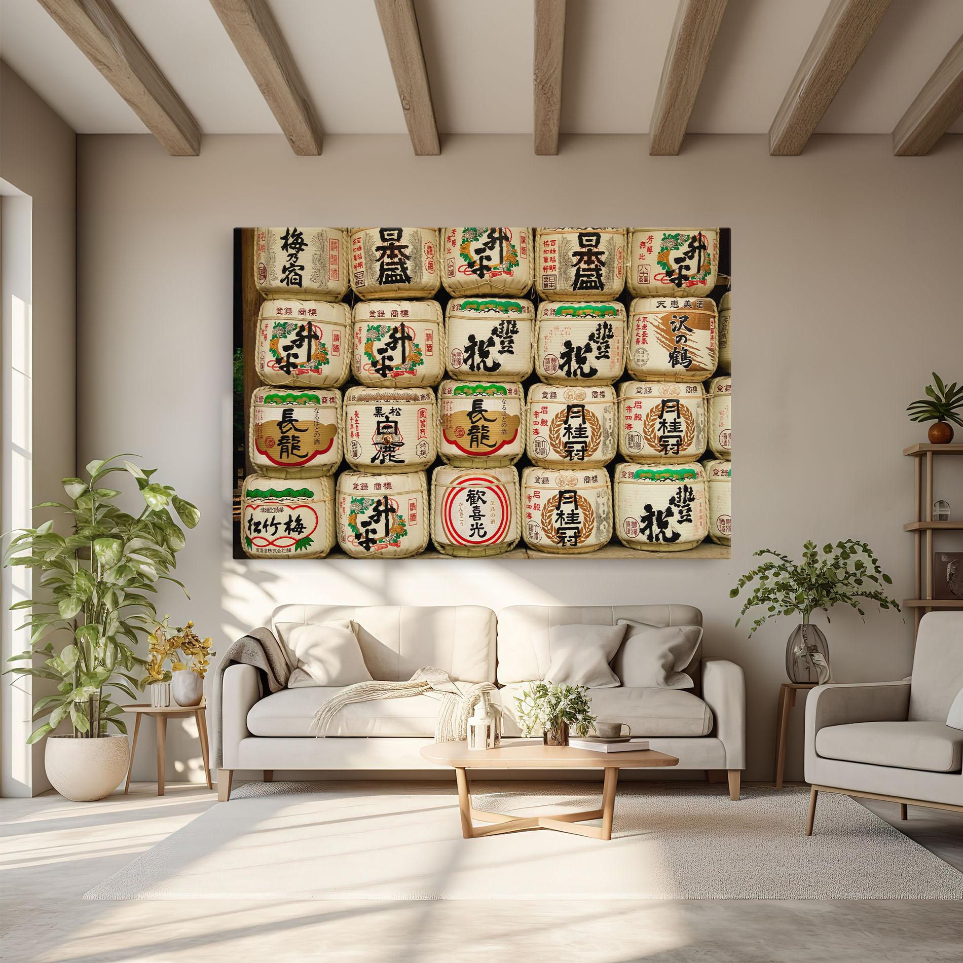 Obraz na Płótnie Meiji Jingu Shrine mockup 6