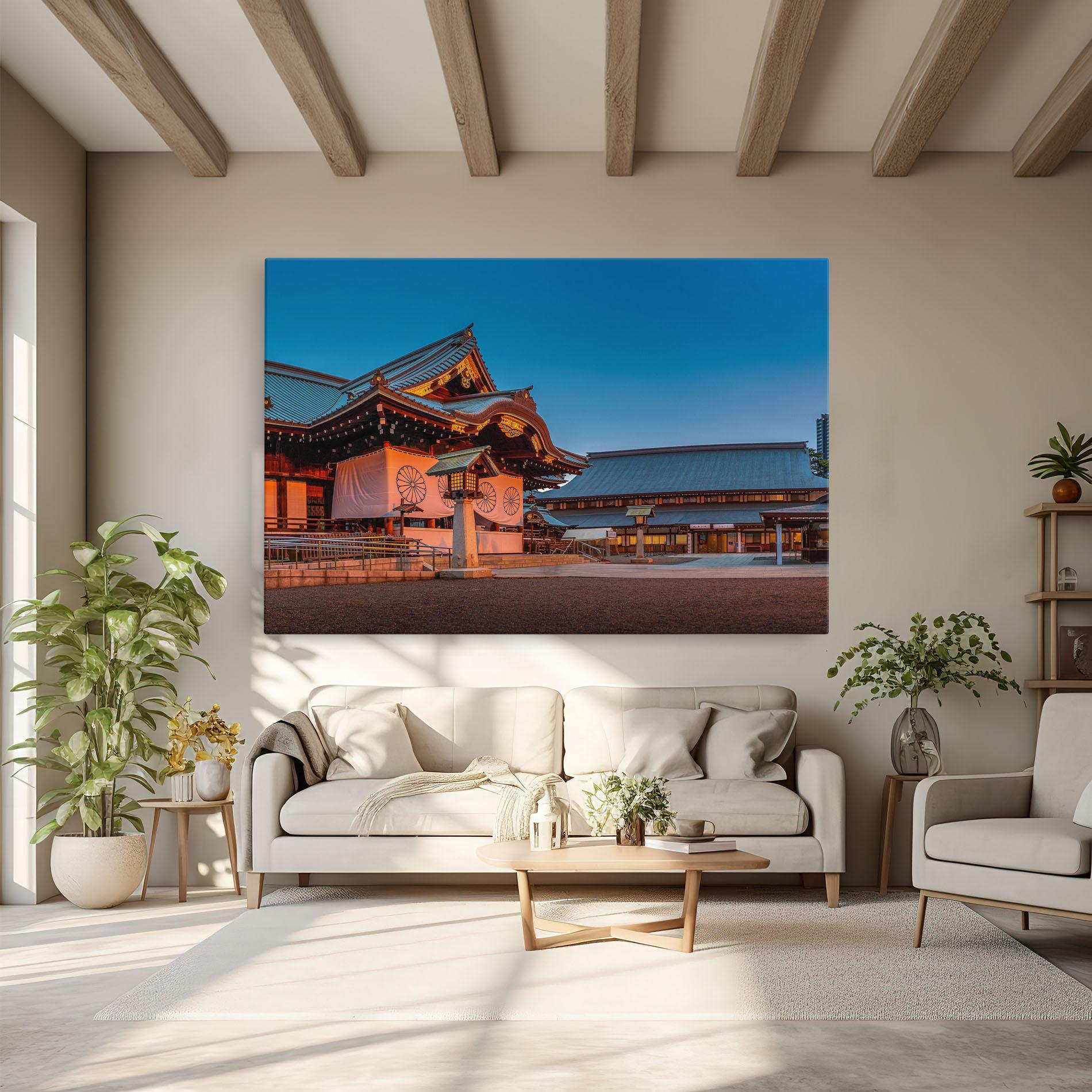 Obraz na Płótnie Yasukuni Jinja mockup 6