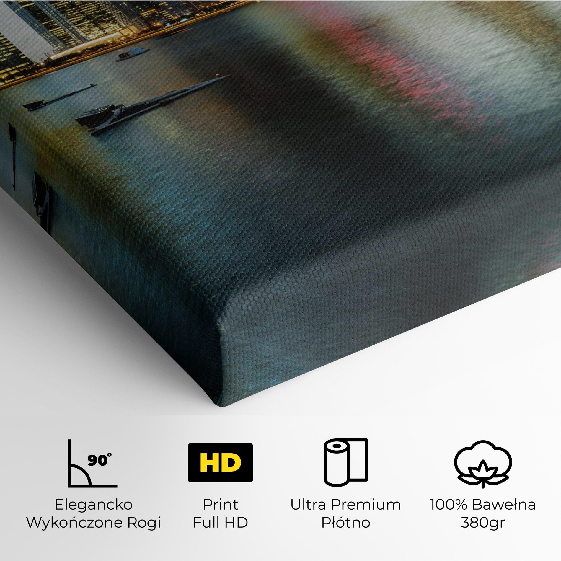 Obraz na Płótnie Singapore Skyline mockup 4