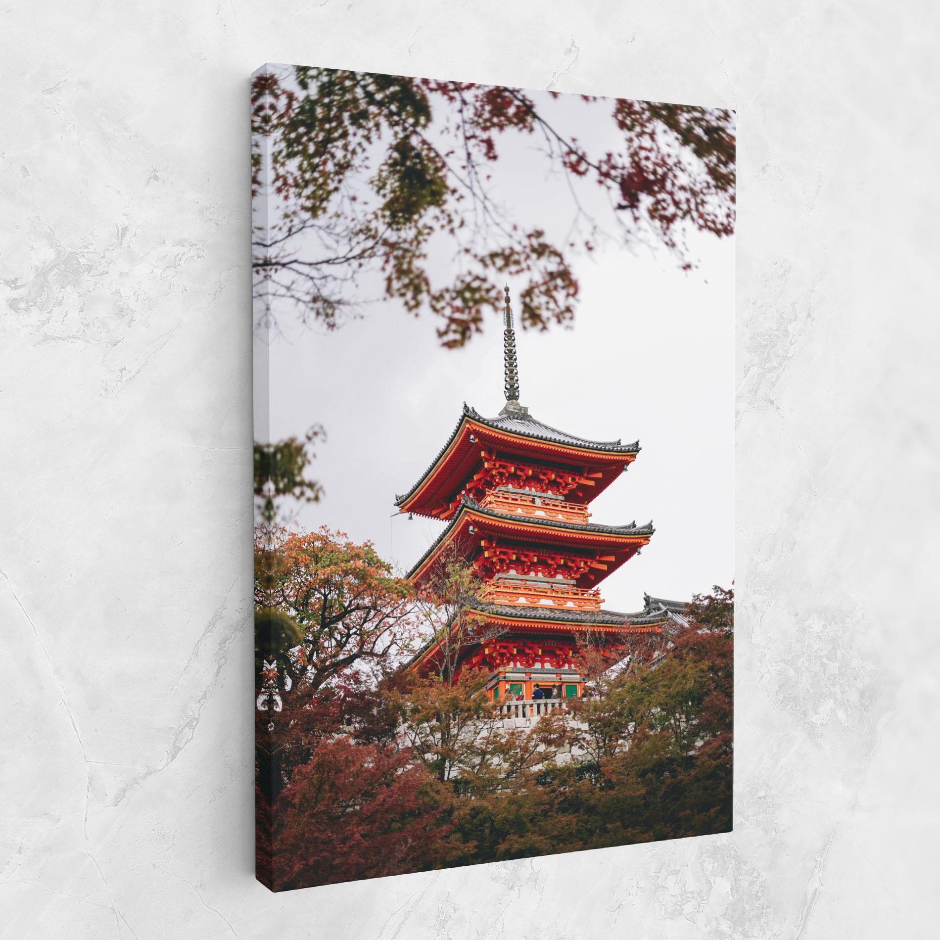 Obraz na Płótnie Kiyomizu Dera mockup 1