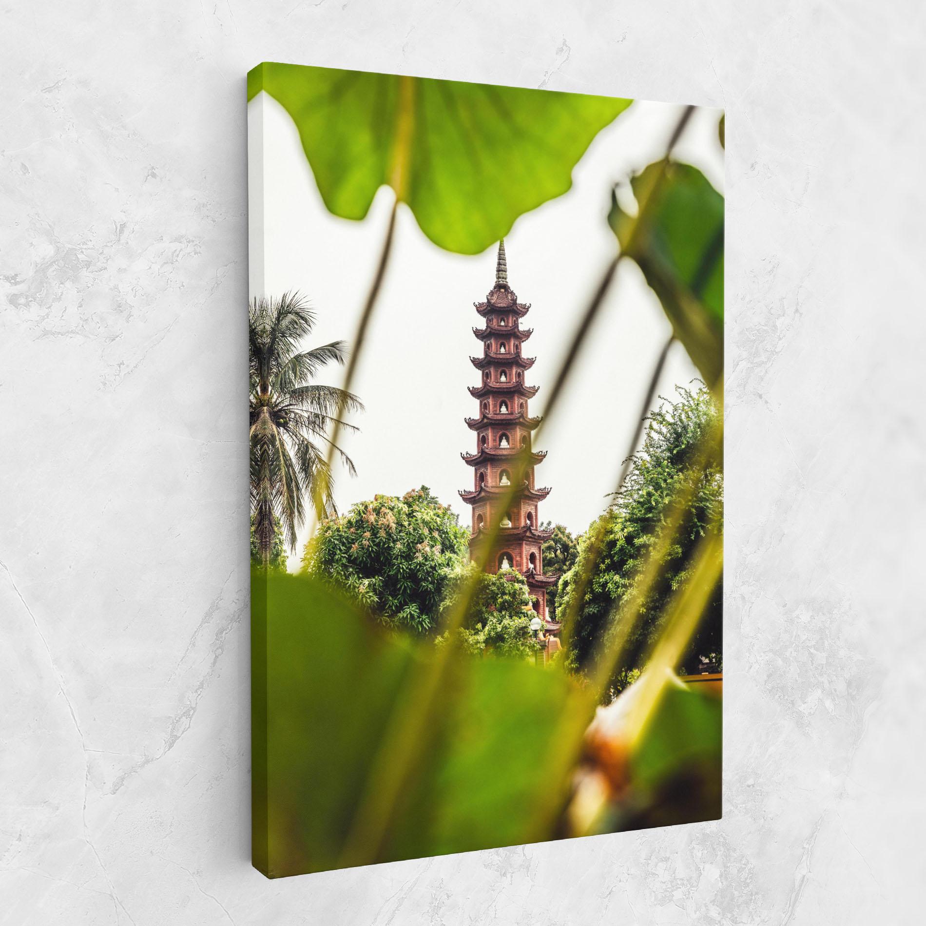 Obraz na Płótnie Tran Quoc Pagoda mockup 1