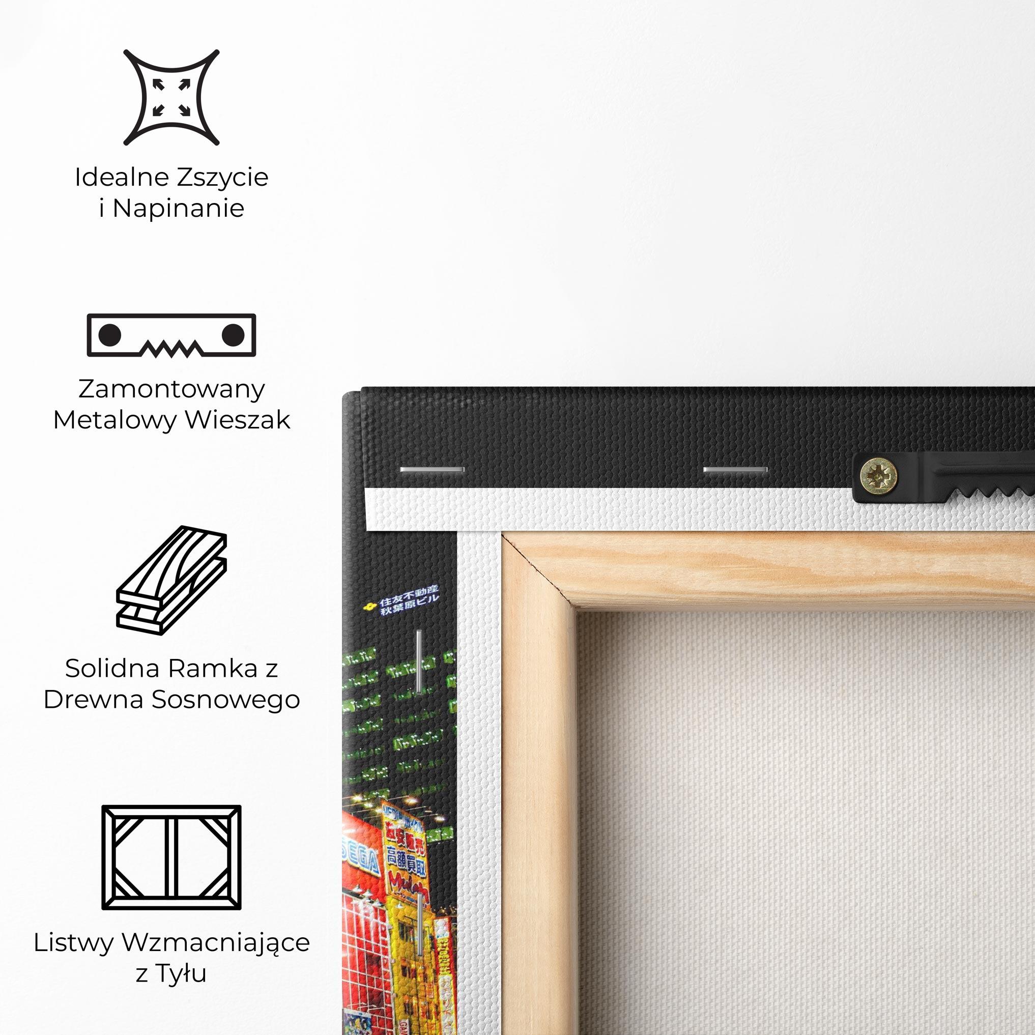 Obraz na Płótnie Akihabara Night mockup 5