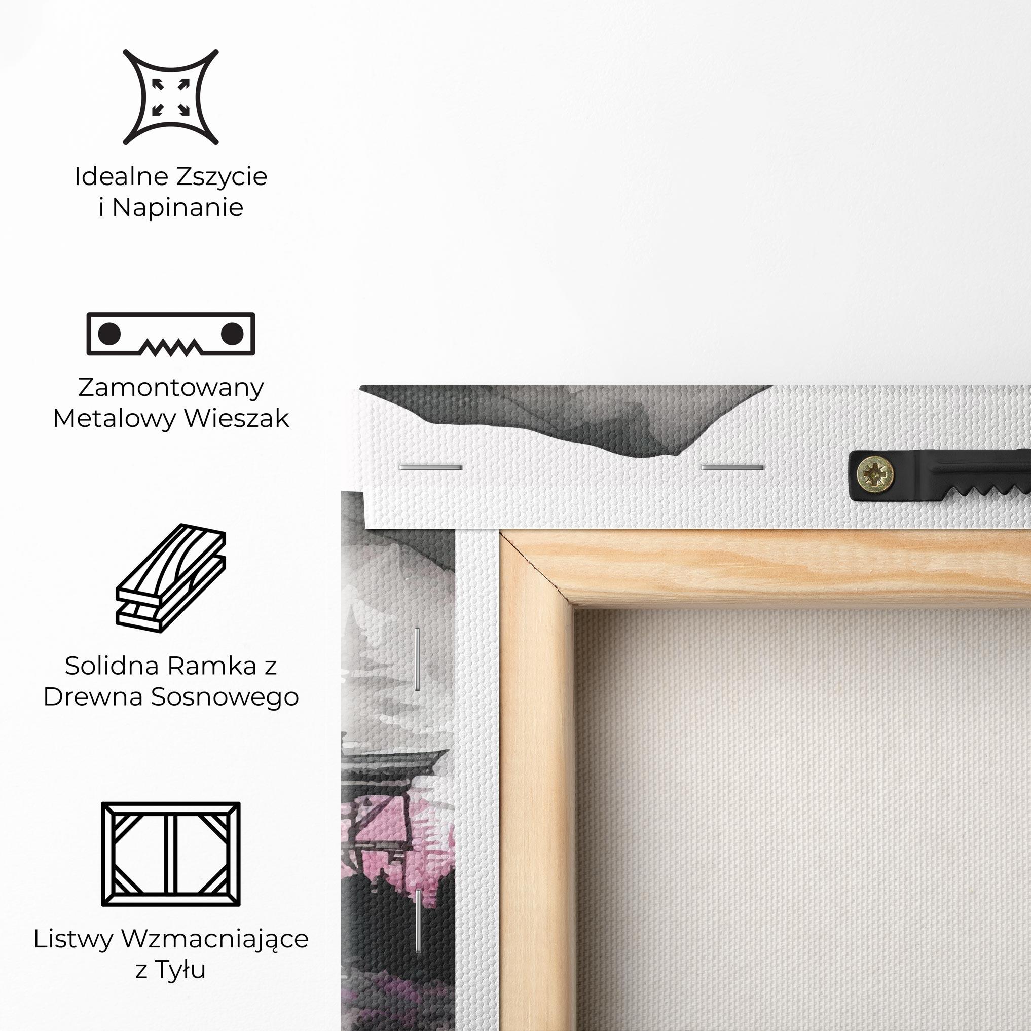 Obraz na Płótnie Japanese Temple Art mockup 5