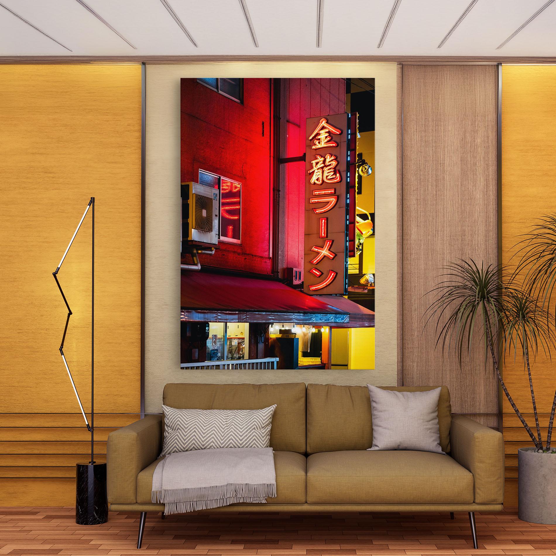 Obraz na Płótnie Ramen Restaurant mockup 9