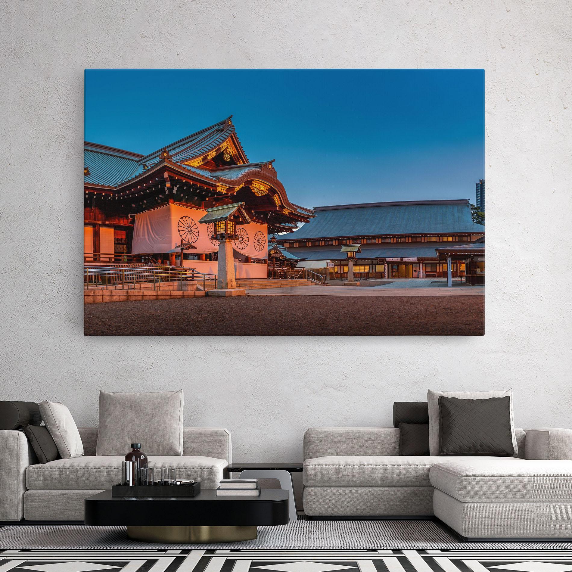Obraz na Płótnie Yasukuni Jinja mockup 2