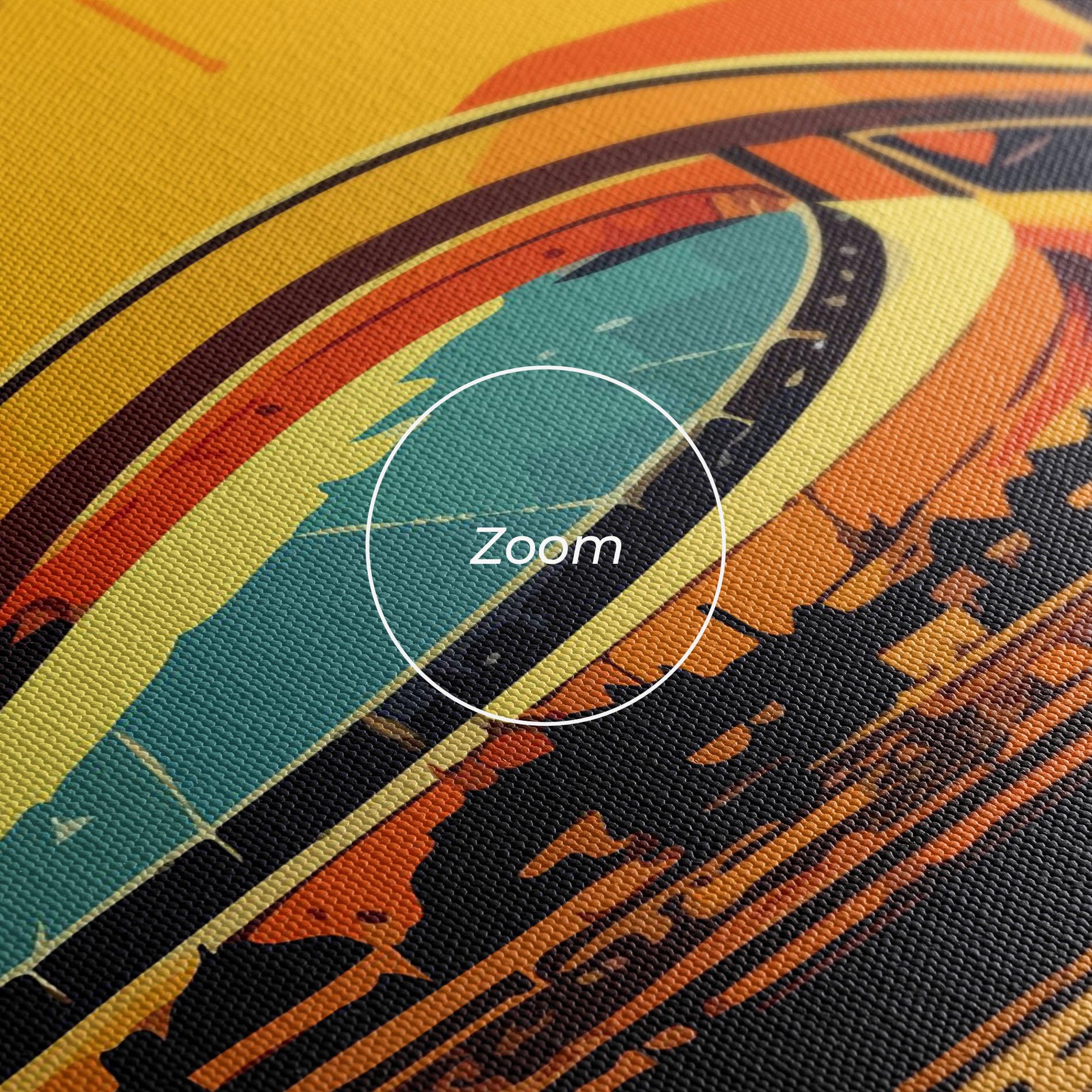 Obraz na Płótnie Montreal Skyline mockup 3