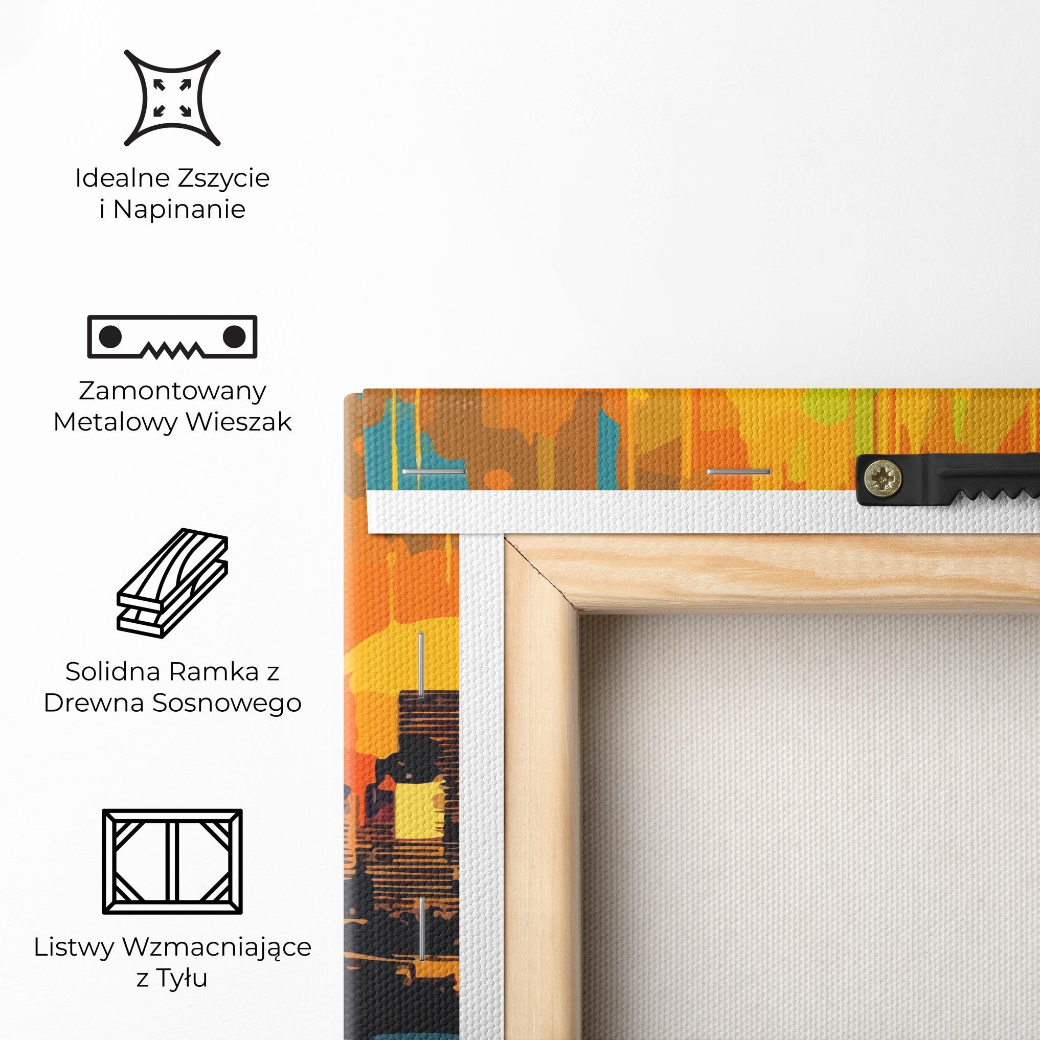 Obraz na Płótnie Montreal Skyline mockup 5