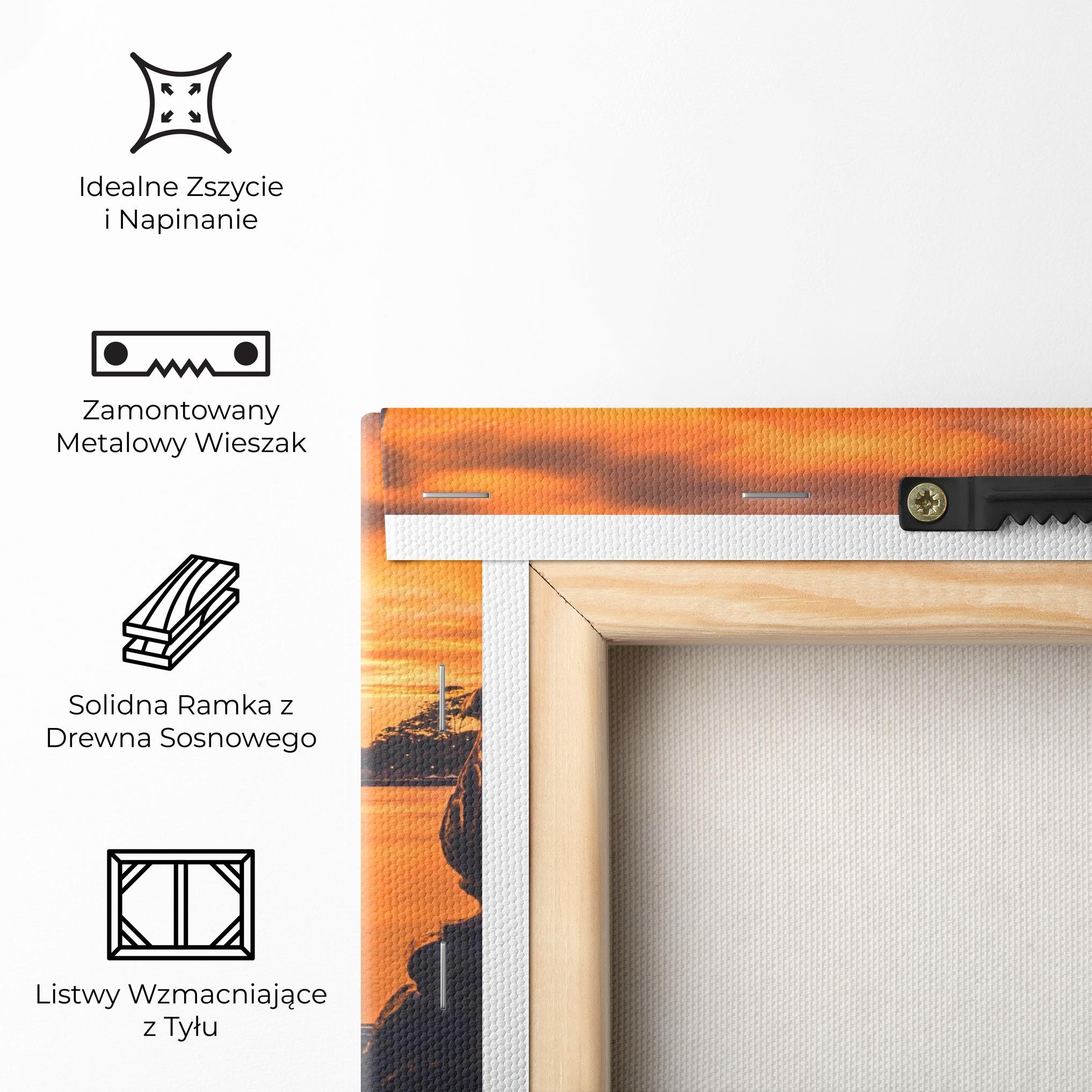 Obraz na Płótnie Sydney Orange View mockup 5