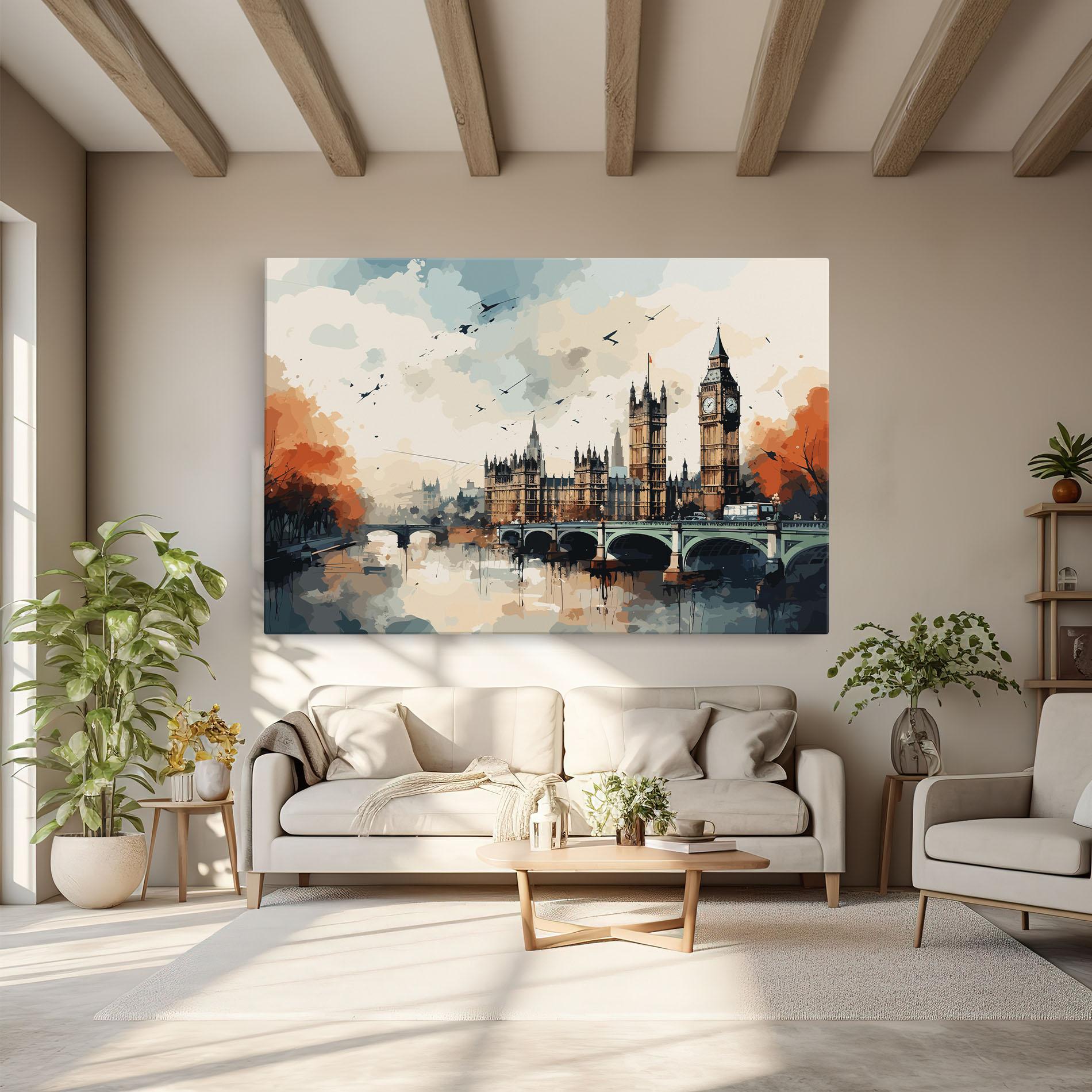 Obraz na Płótnie England Art mockup 6