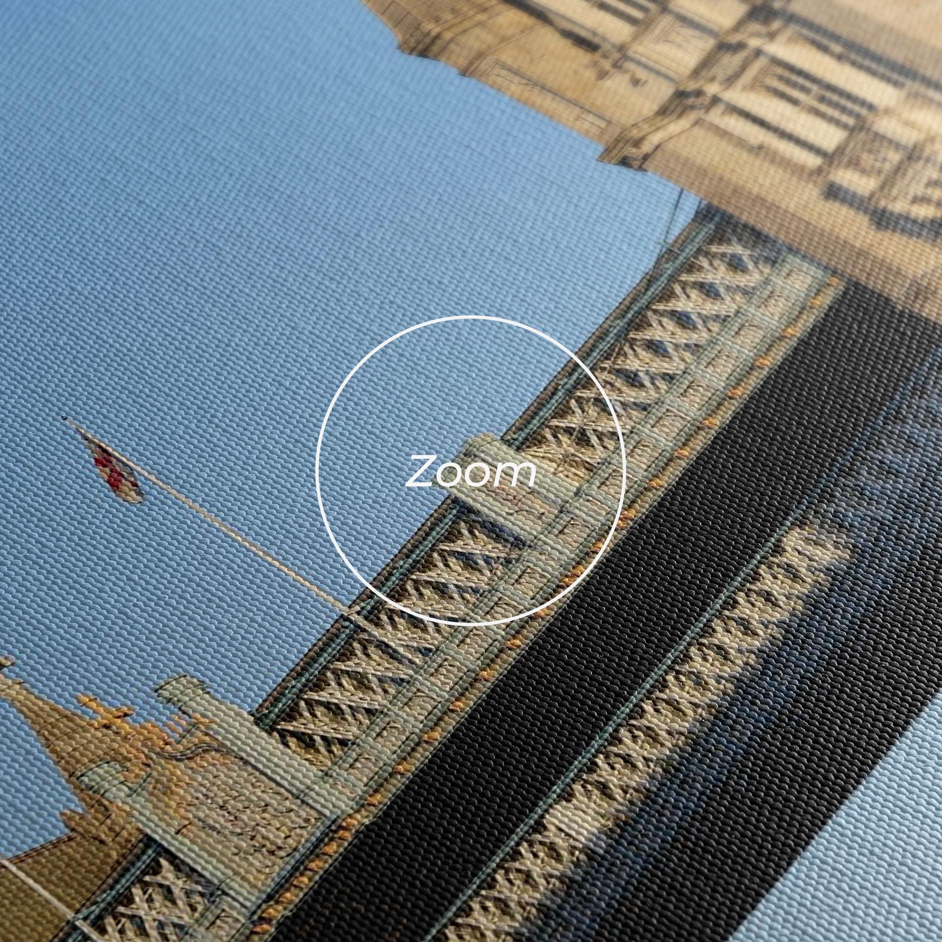 Obraz na Płótnie London Bridge View mockup 3