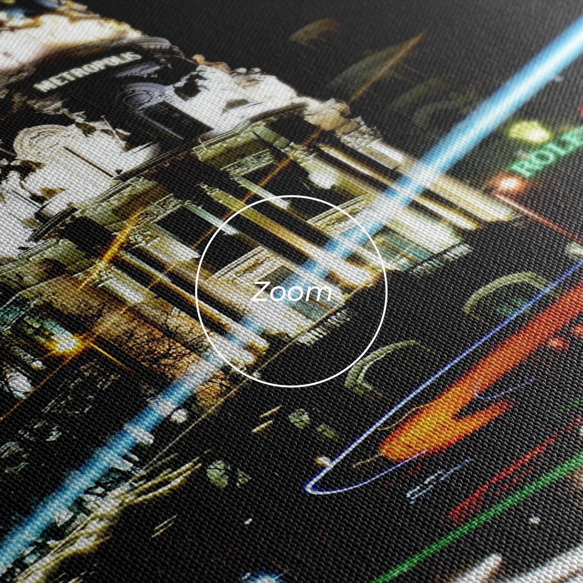 Obraz na Płótnie Madrid At Night mockup 3