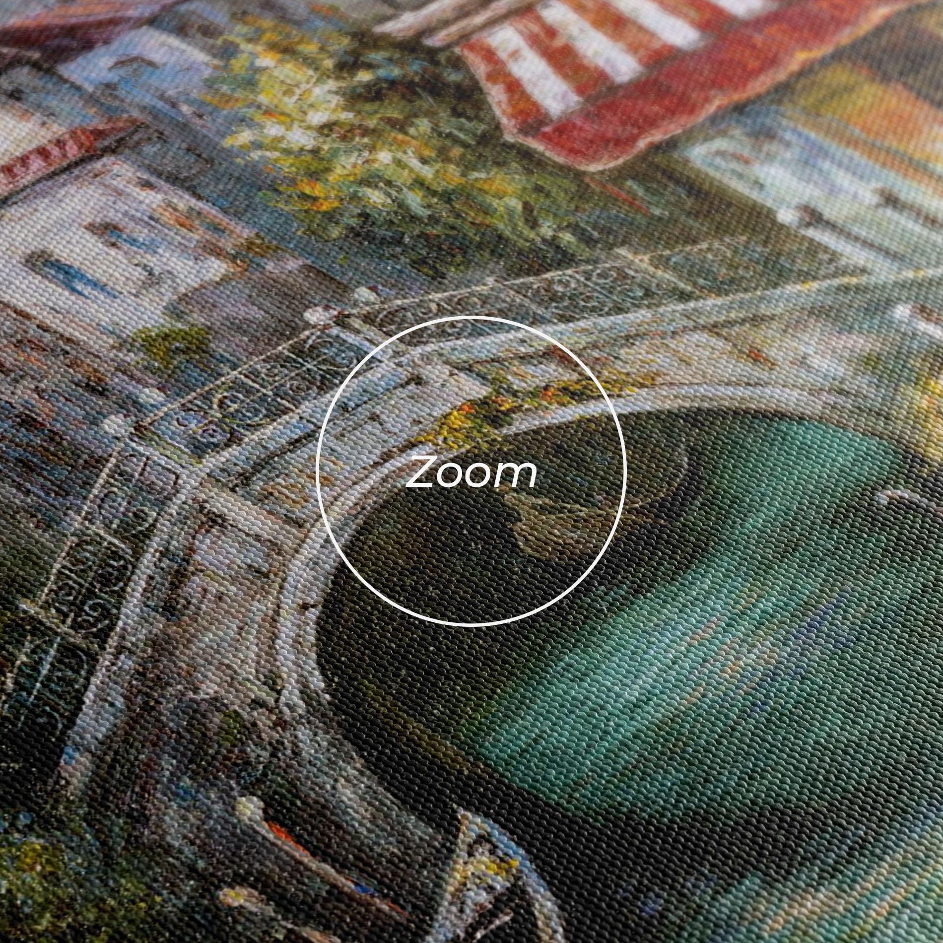 Obraz na Płótnie Venice Colors mockup 3