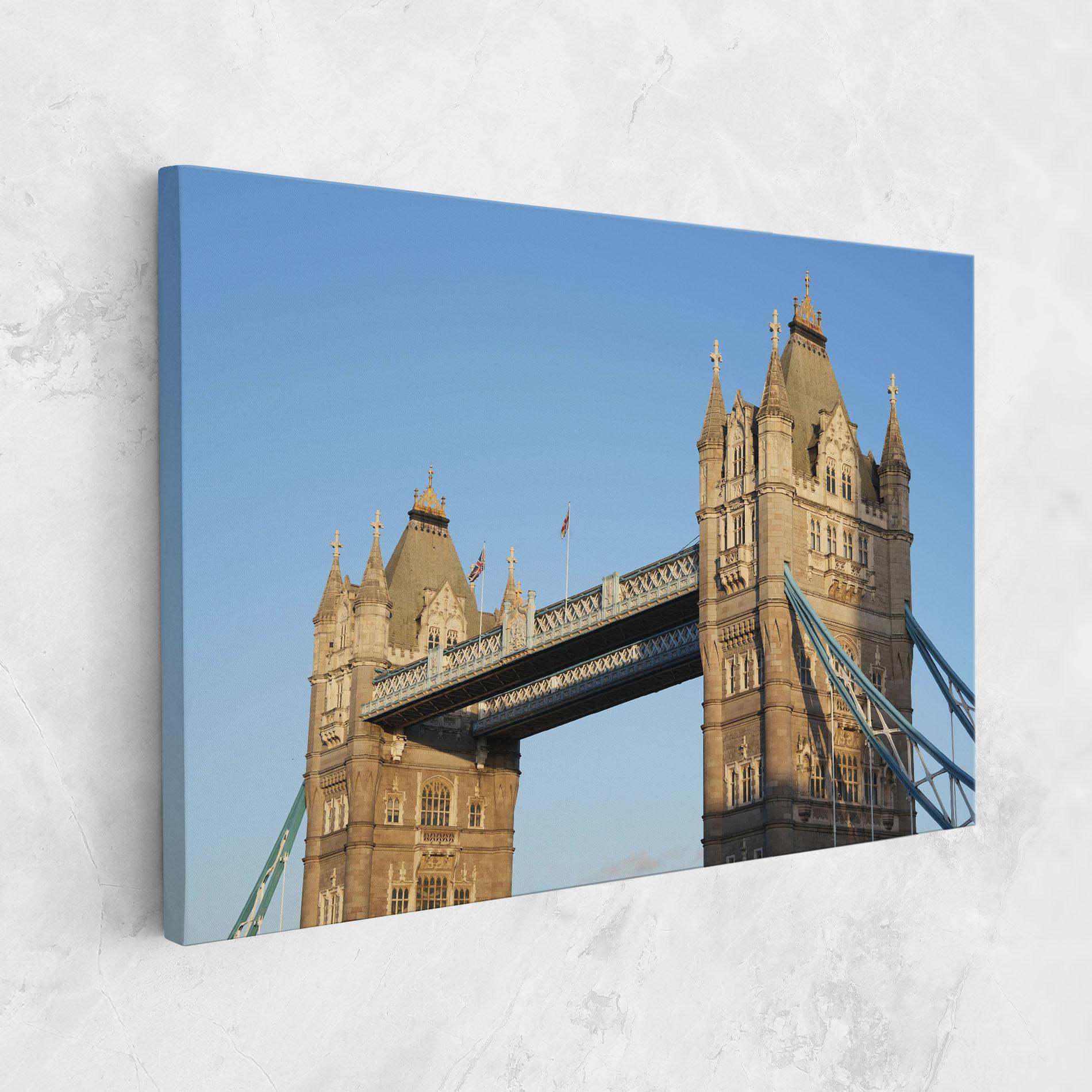 Obraz na Płótnie London Bridge View mockup 1