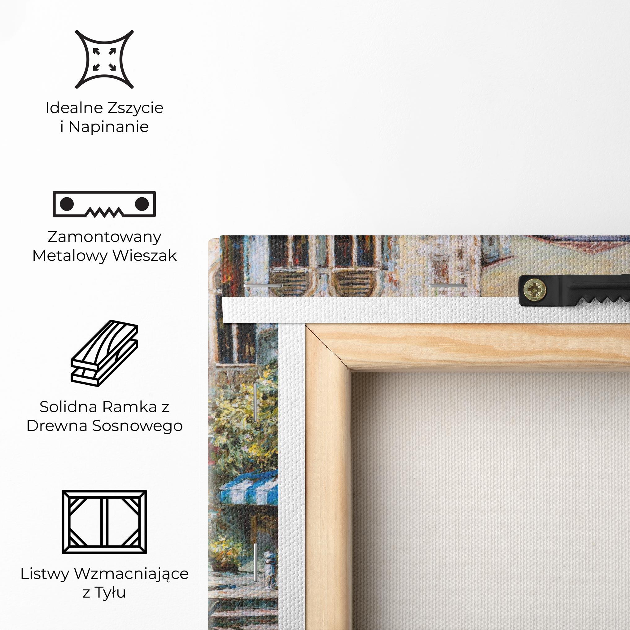 Obraz na Płótnie Venice Colors mockup 5