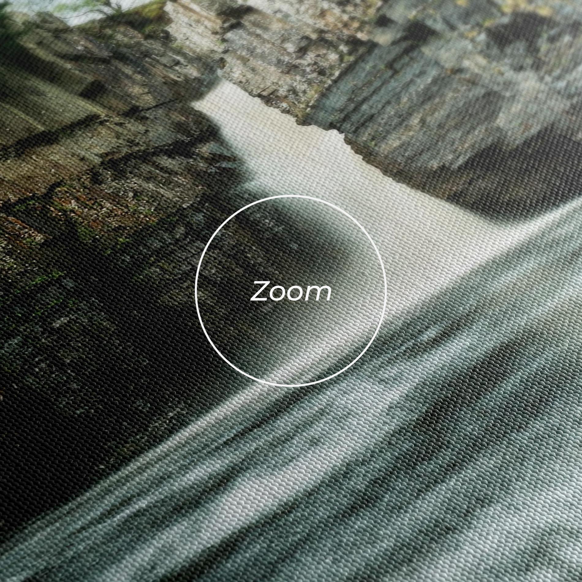 Obraz na Płótnie Beautiful Water Falling mockup 3