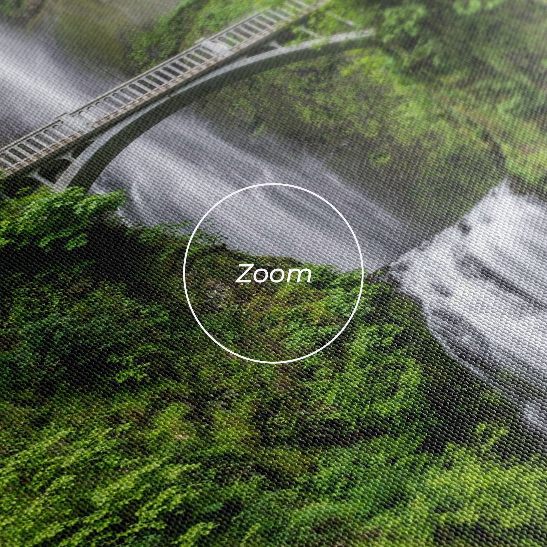 Green Leaves Bridge View mockup 3