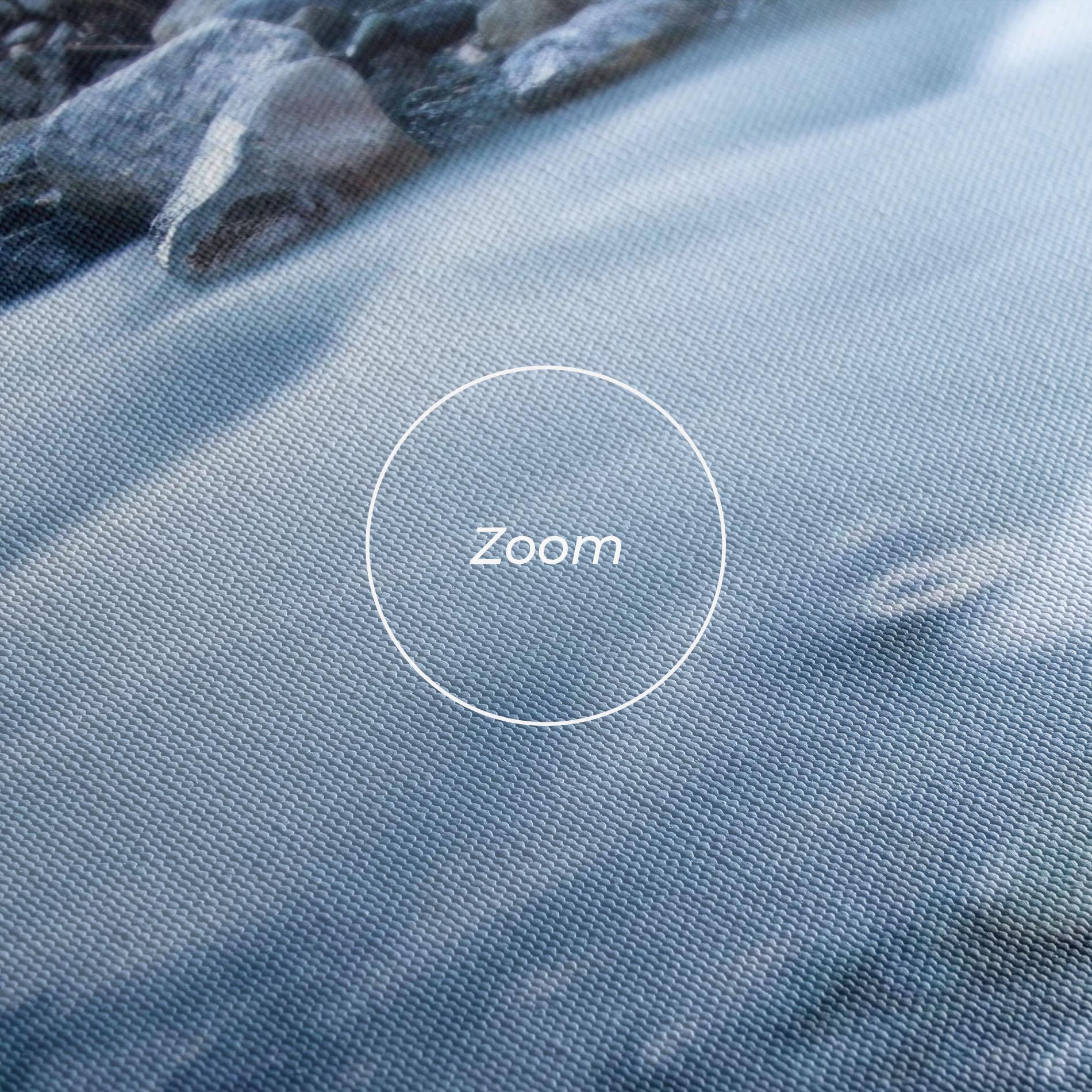 Obraz na Płótnie Grey Water Falling mockup 3