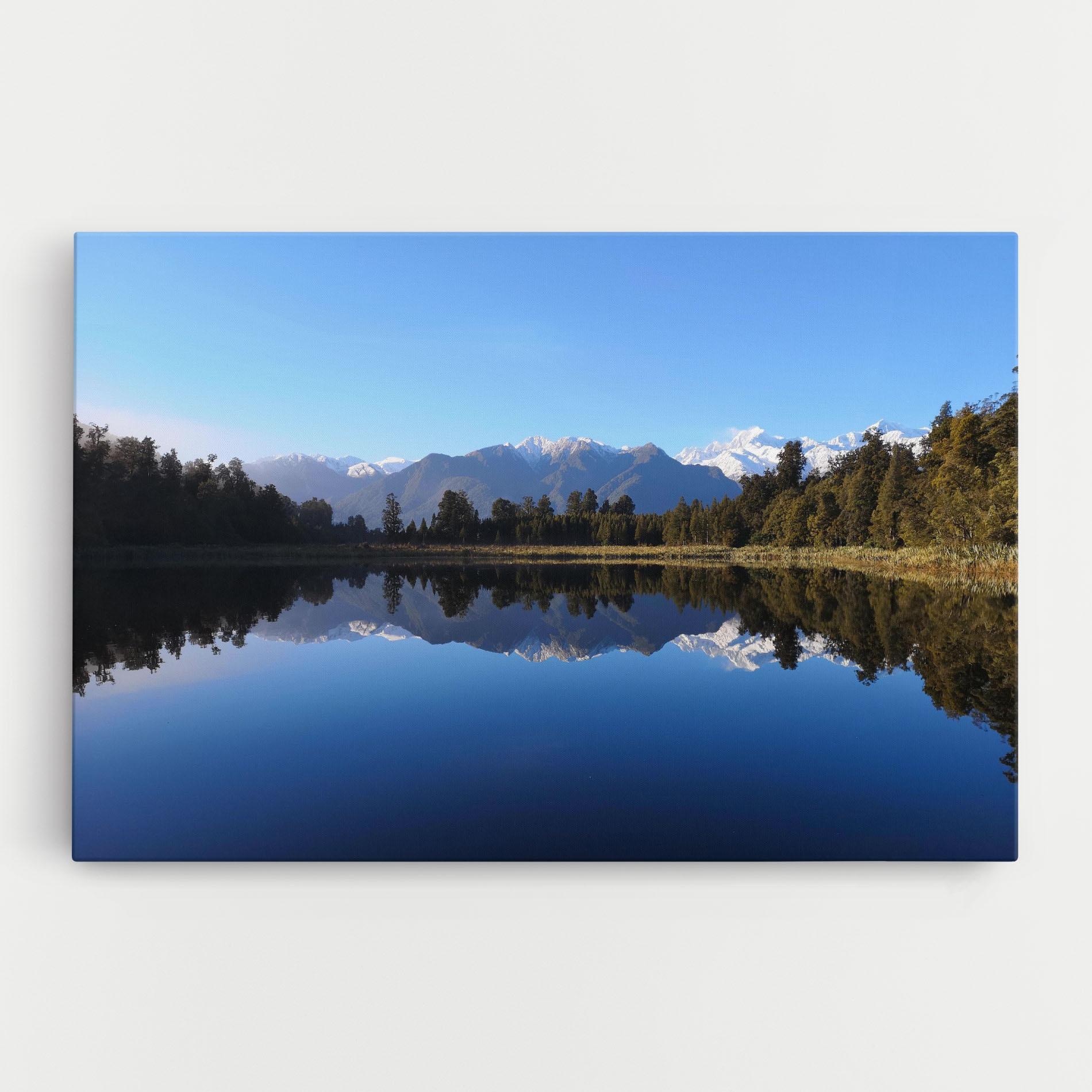 Obraz na Płótnie Forest View Lake mockup 0