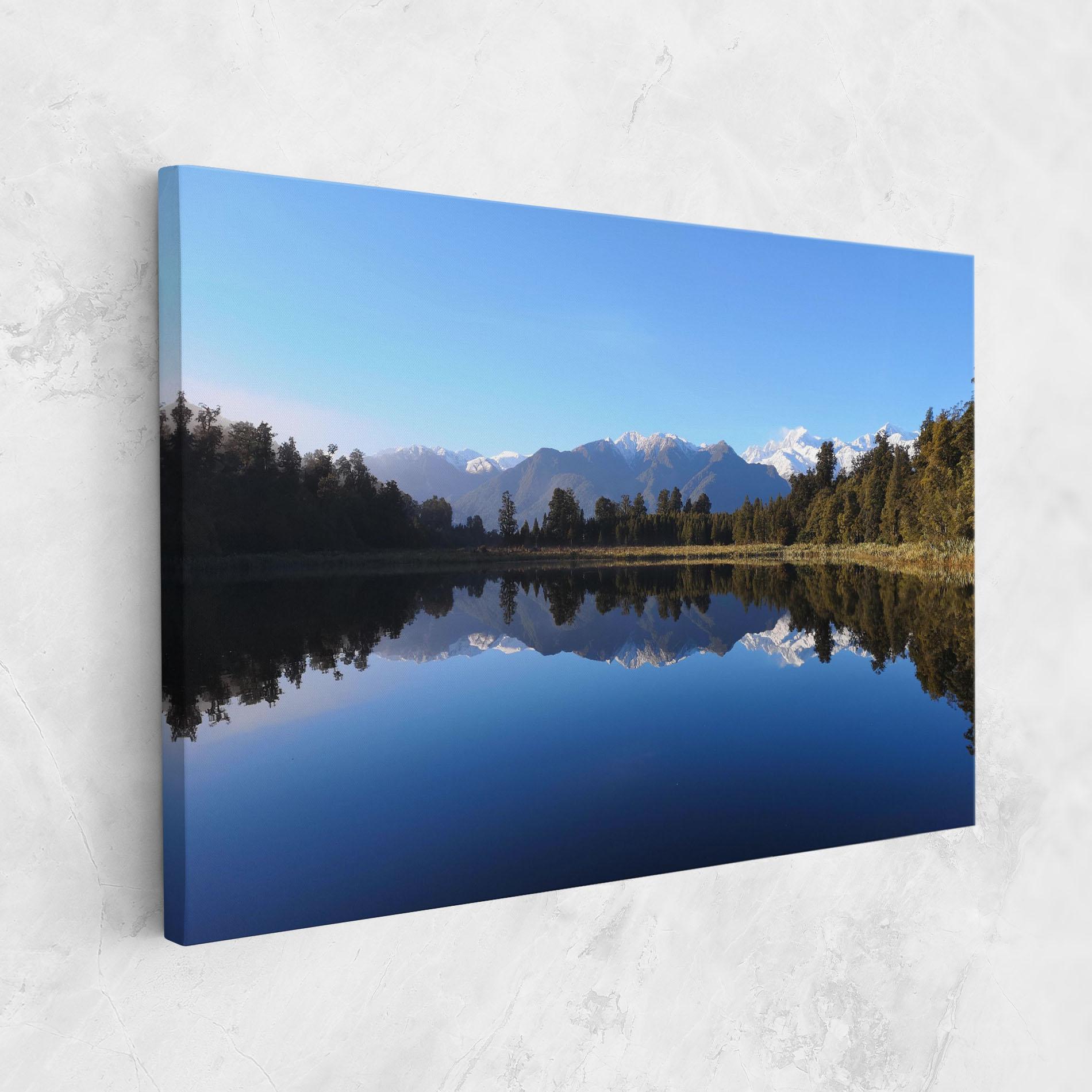 Obraz na Płótnie Forest View Lake mockup 1