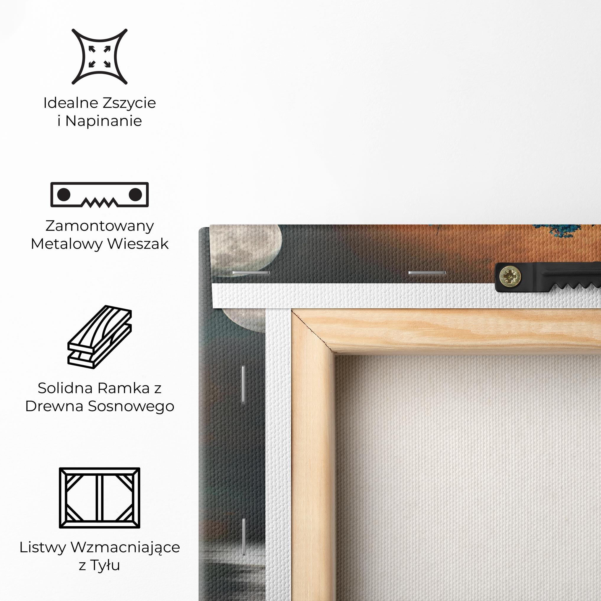 Obraz na Płótnie Blue Tree mockup 5