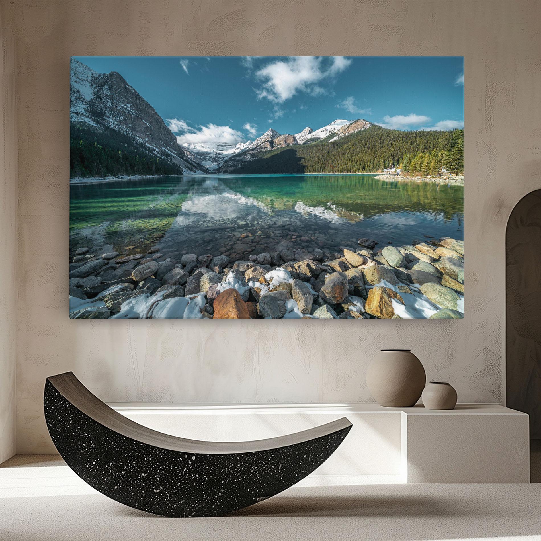 Obraz na Płótnie Breathtaking View mockup 8