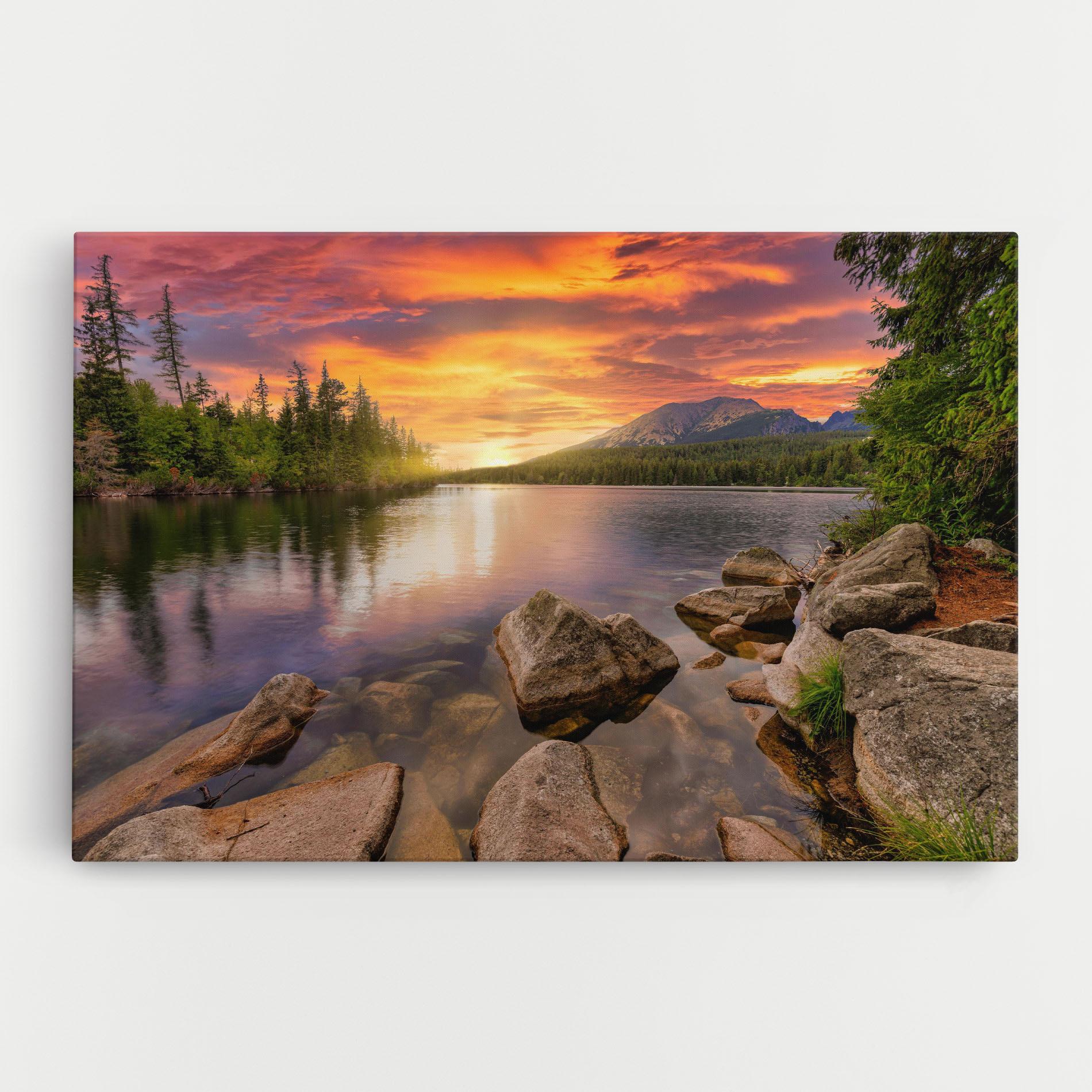 Obraz na Płótnie Tatra View mockup 0