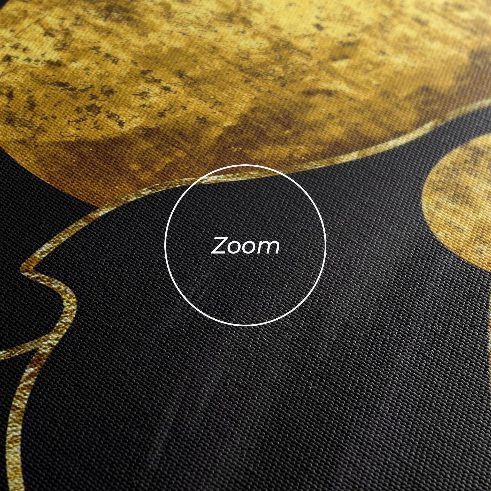 Obraz na Płótnie Black Moutains mockup 3