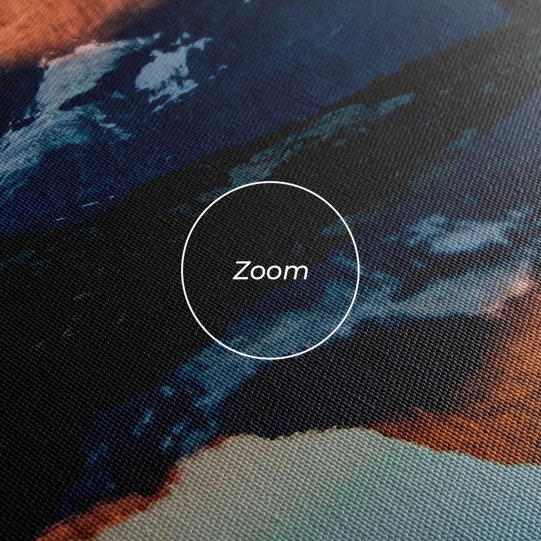 Obraz na Płótnie Mirror Mountain mockup 3