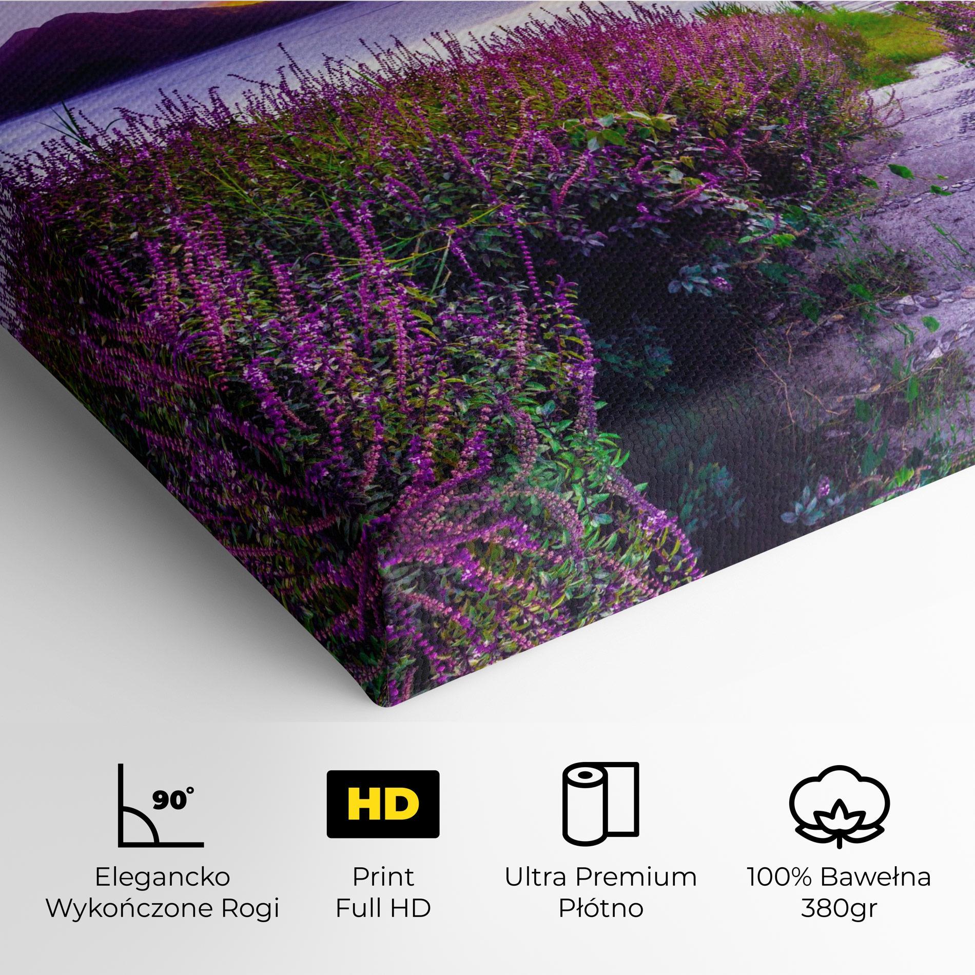 Obraz na Płótnie Purple Lake mockup 4