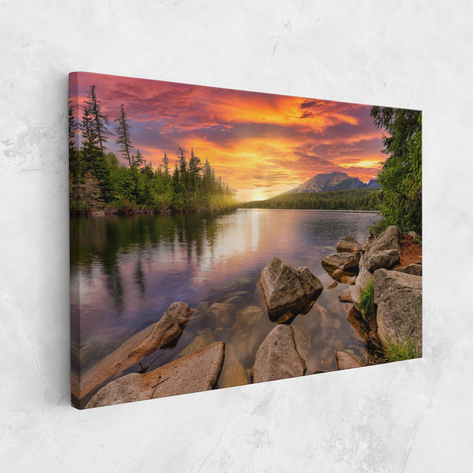 Obraz na Płótnie Tatra View mockup 1