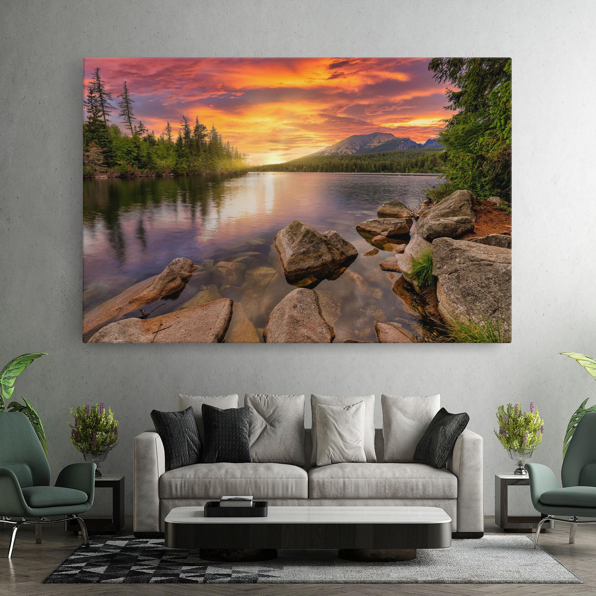 Obraz na Płótnie Tatra View mockup 7