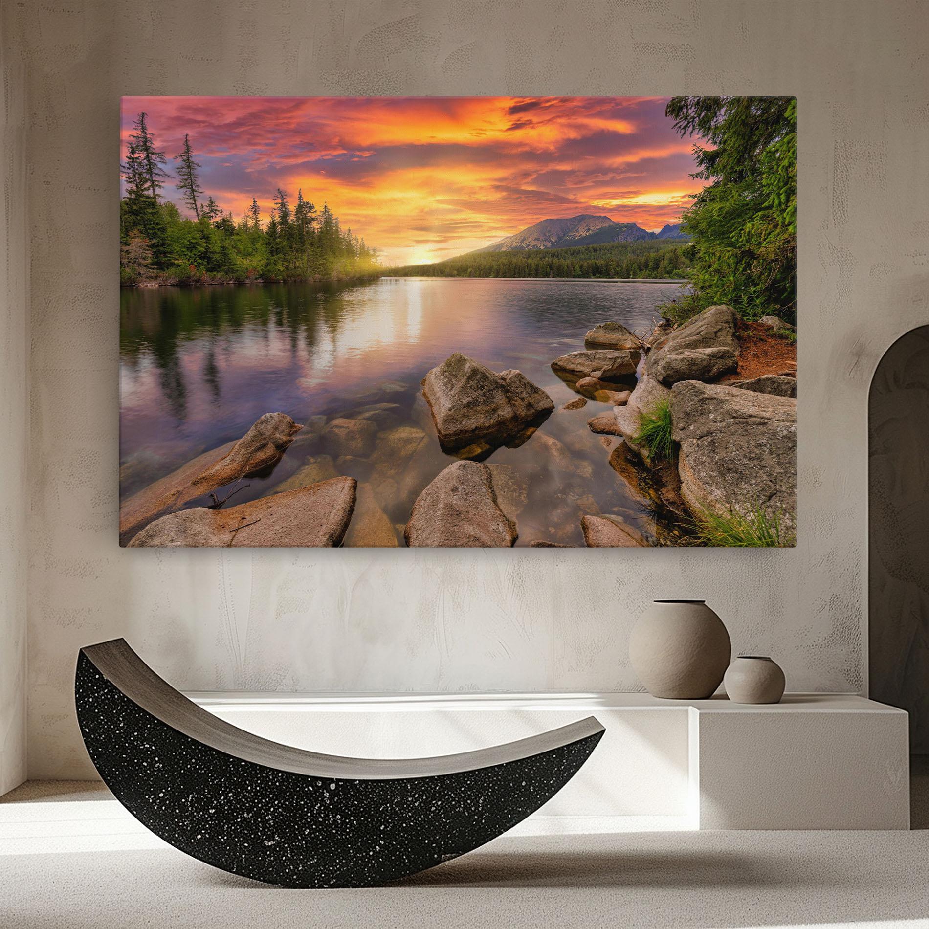 Obraz na Płótnie Tatra View mockup 8