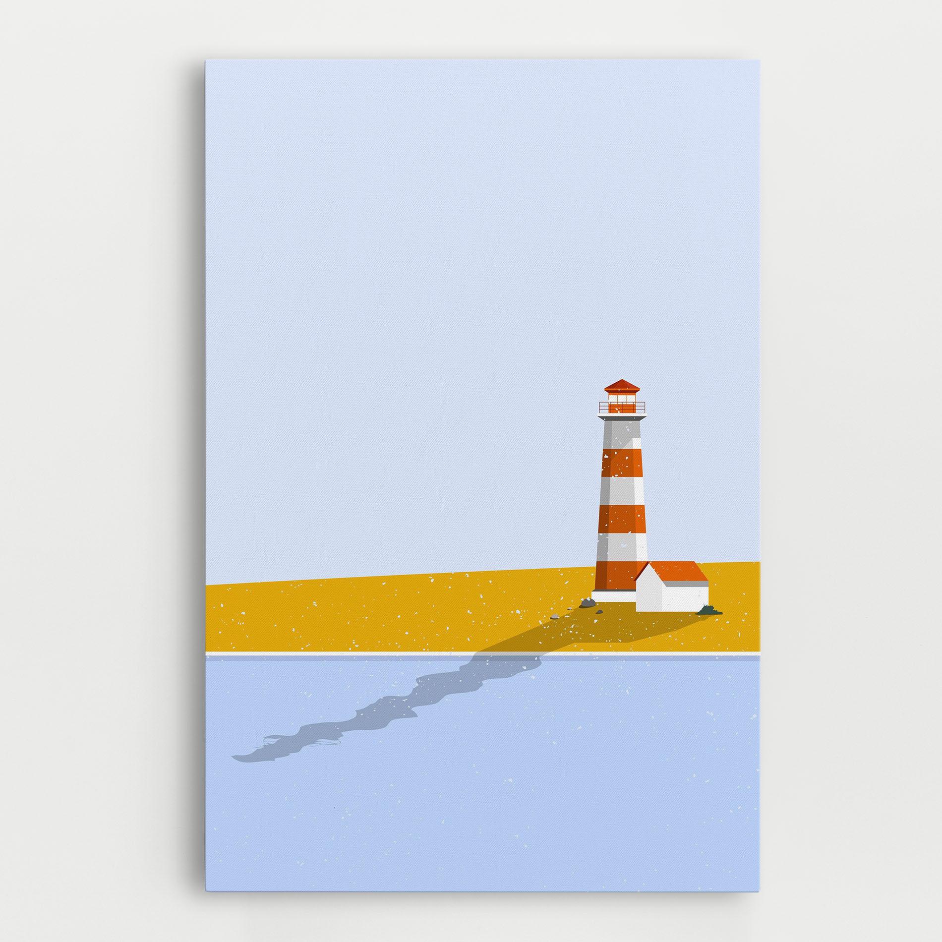 Obraz na Płótnie Beach Tower mockup 0