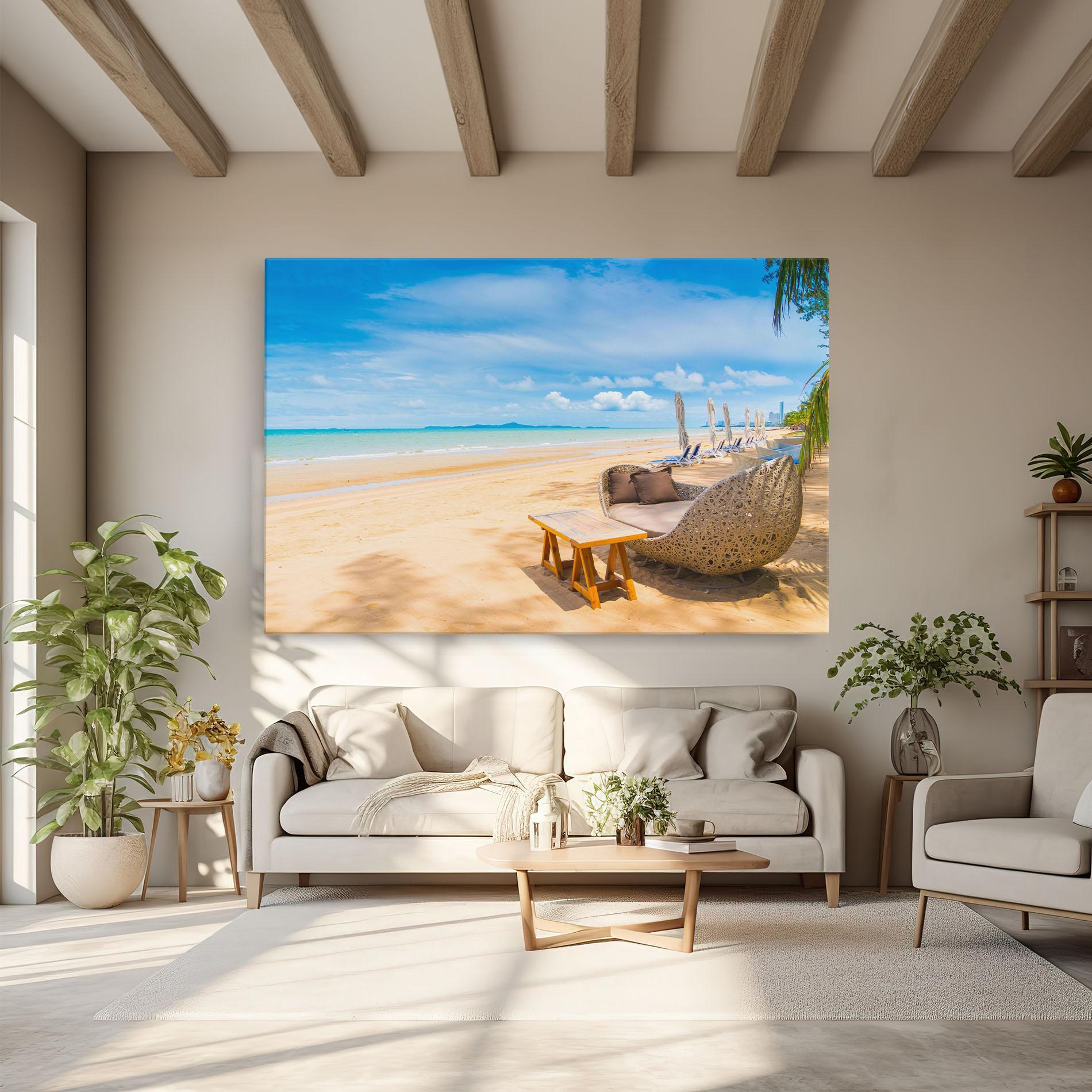 Obraz na Płótnie Dinning Blue Sky mockup 6