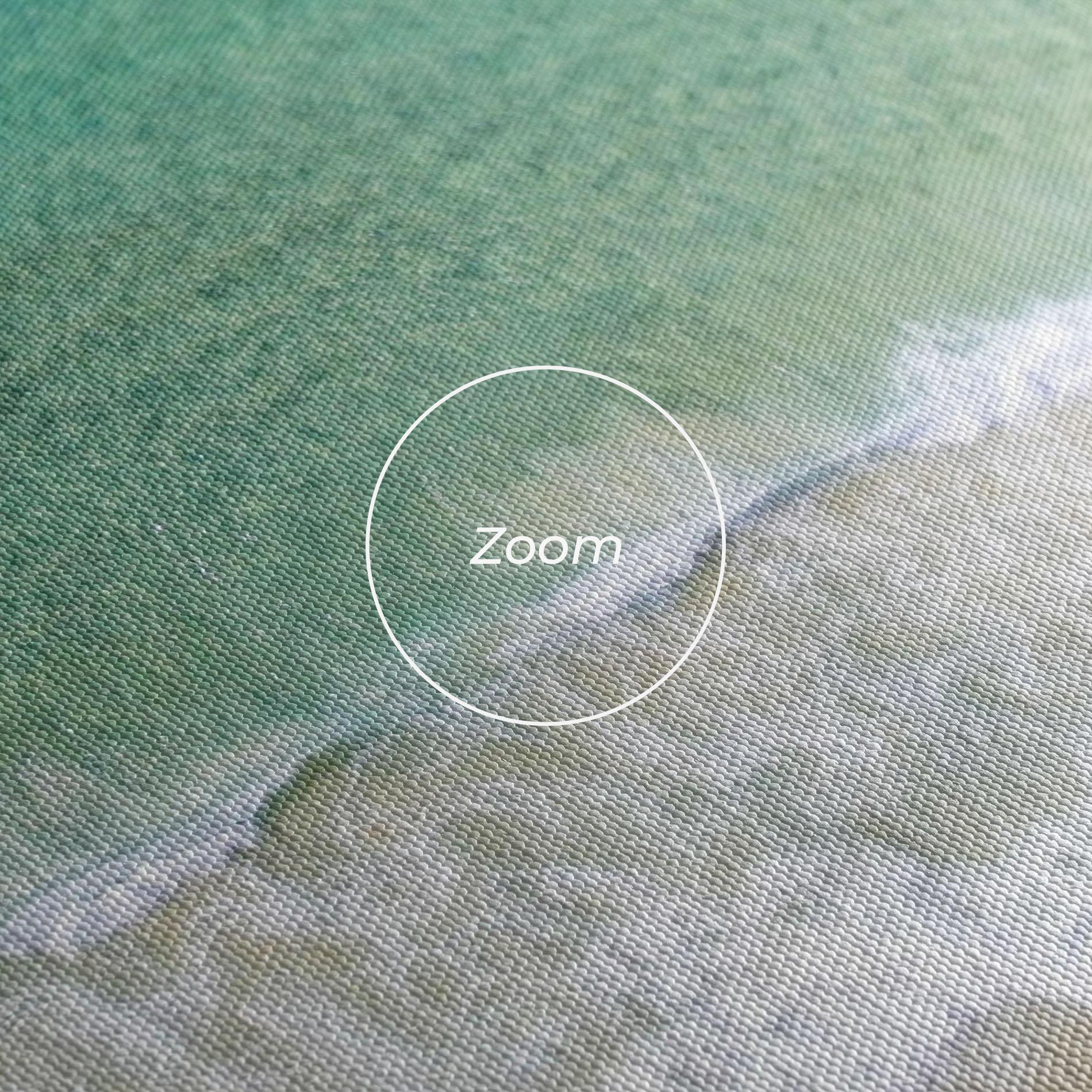 Obraz na Płótnie Blue Waves Beach mockup 3