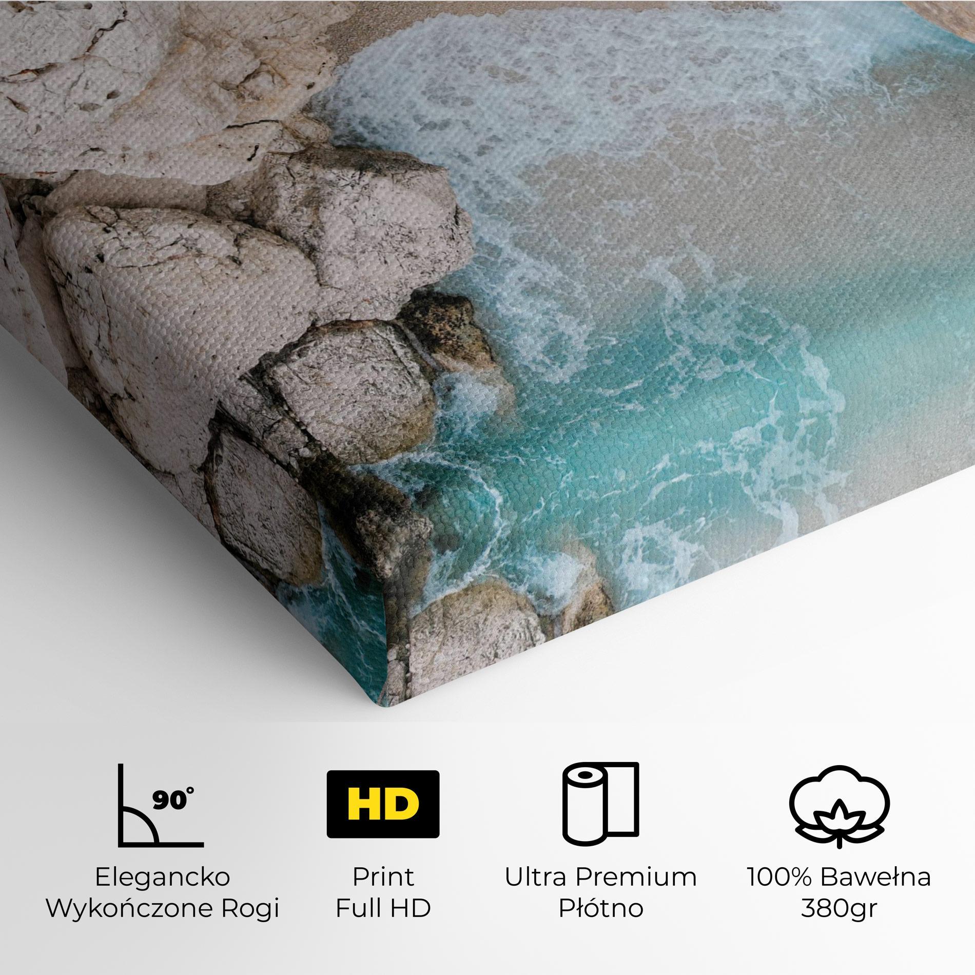 Obraz na Płótnie Private White Cave mockup 4