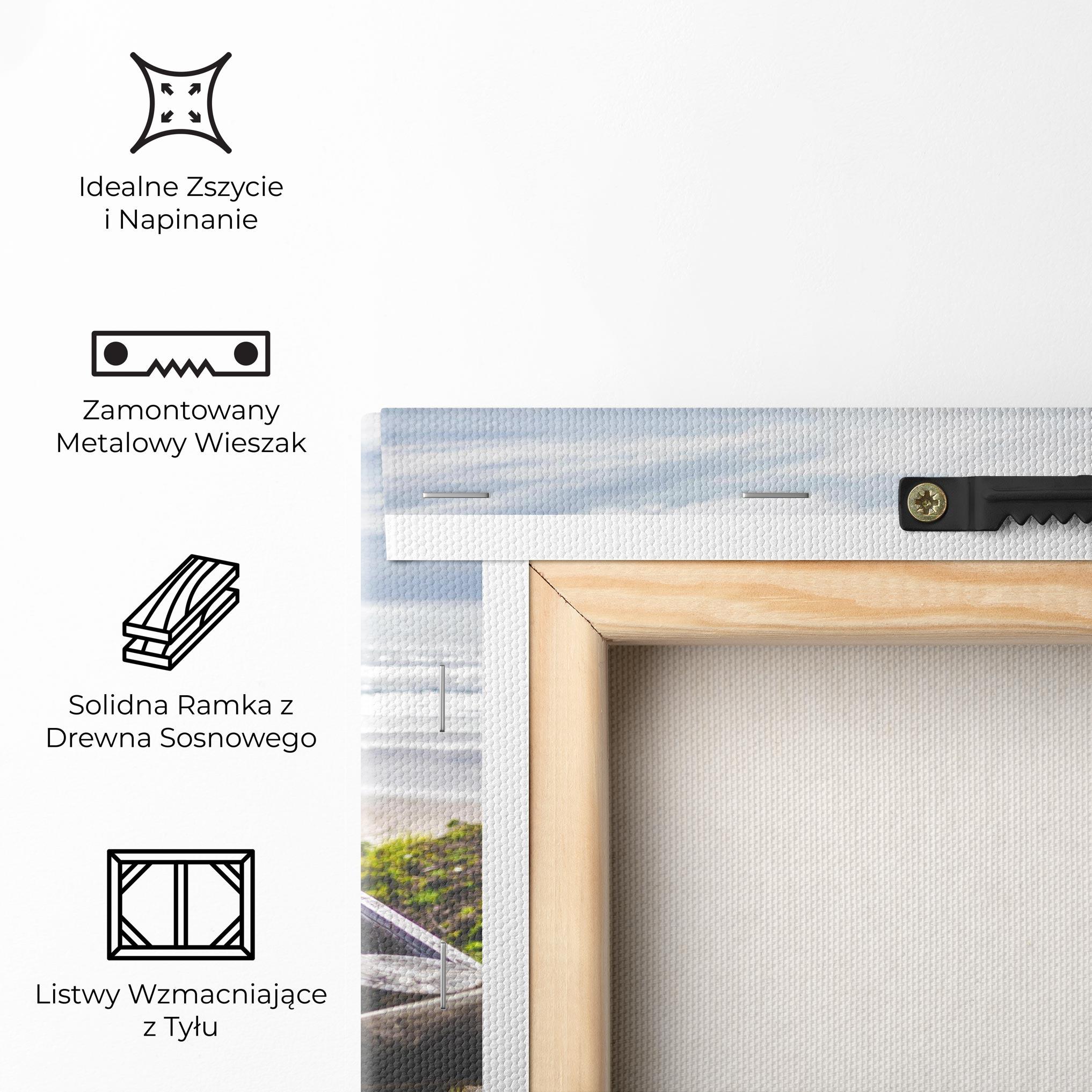 Obraz na Płótnie Beach Road mockup 5